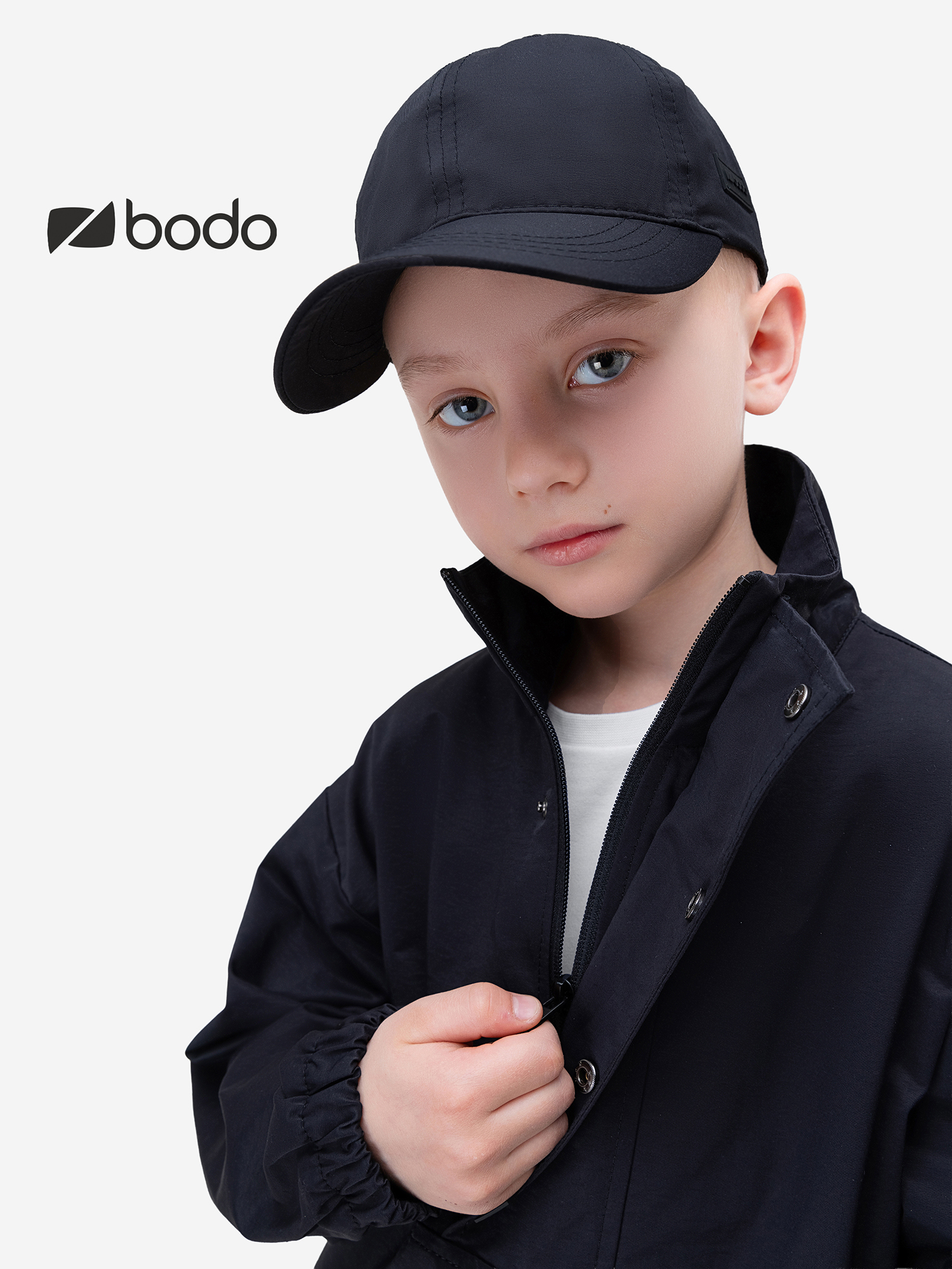 Изображение товара Бейсболка bodo, Черный Изображение товара Бейсболка bodo, Черный
