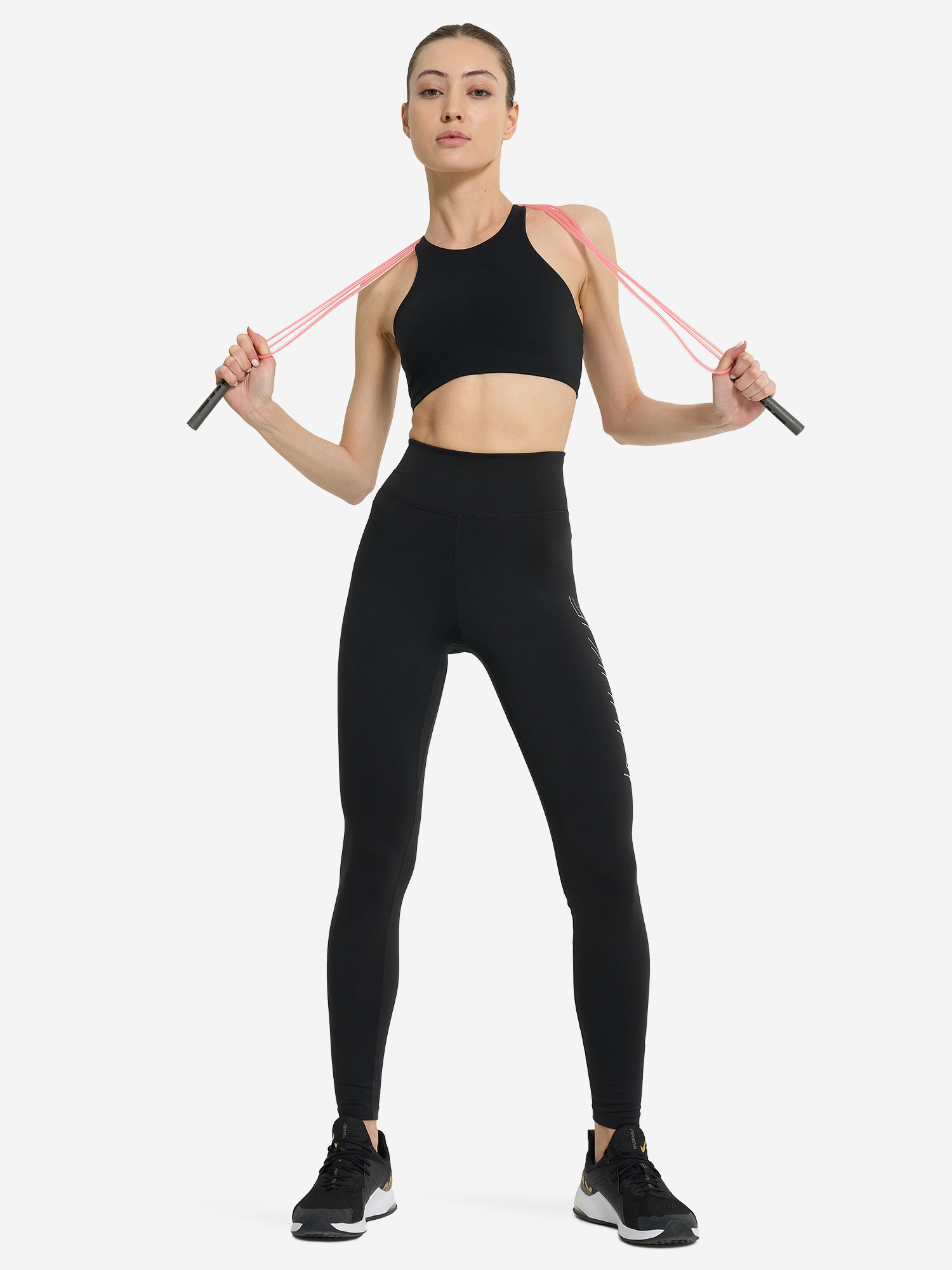 фото Топ бра спортивный nike, черный