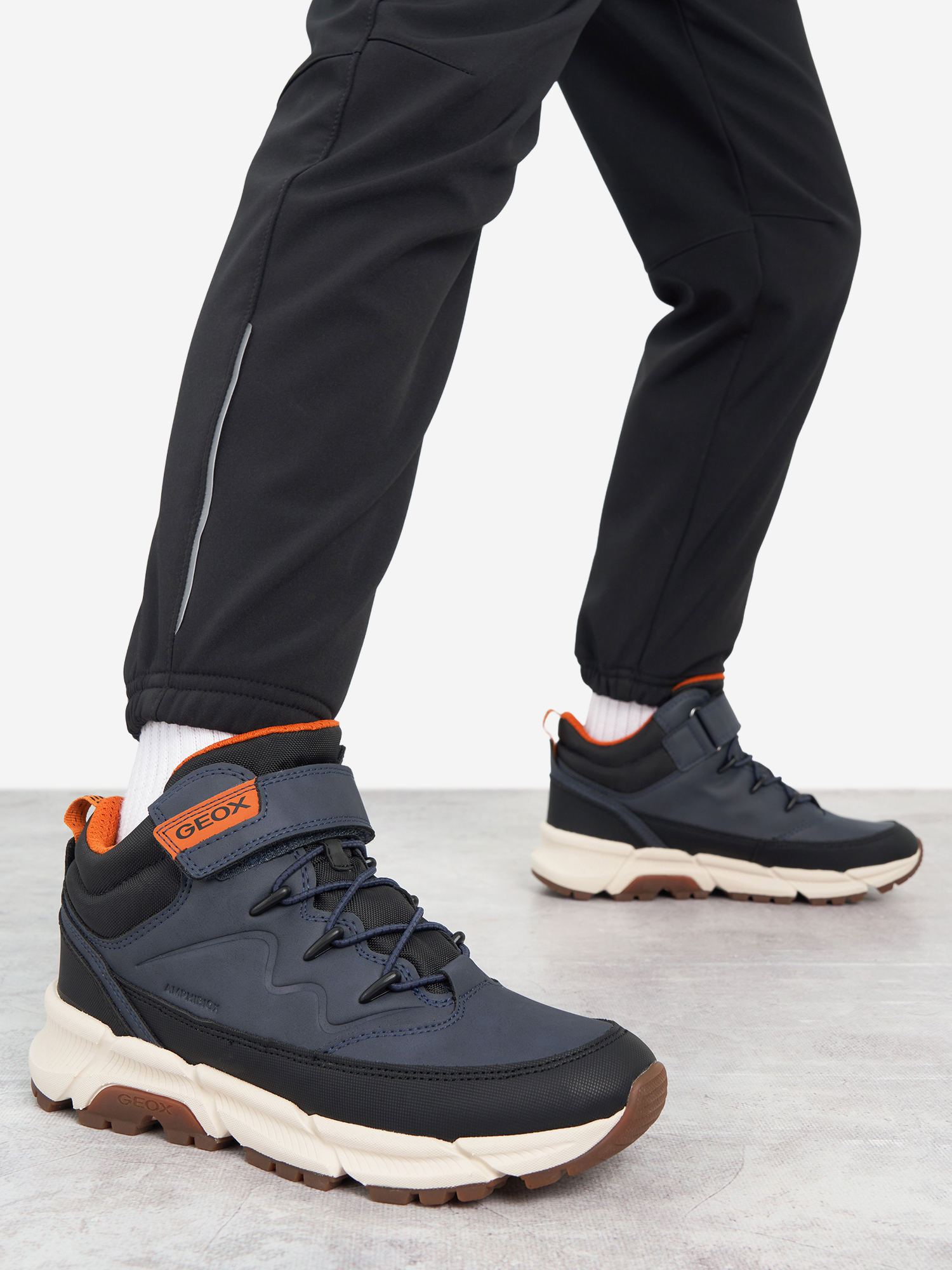 Ботинки утепленные для мальчиков Geox Flexyper Plus, синий, арт. 18784