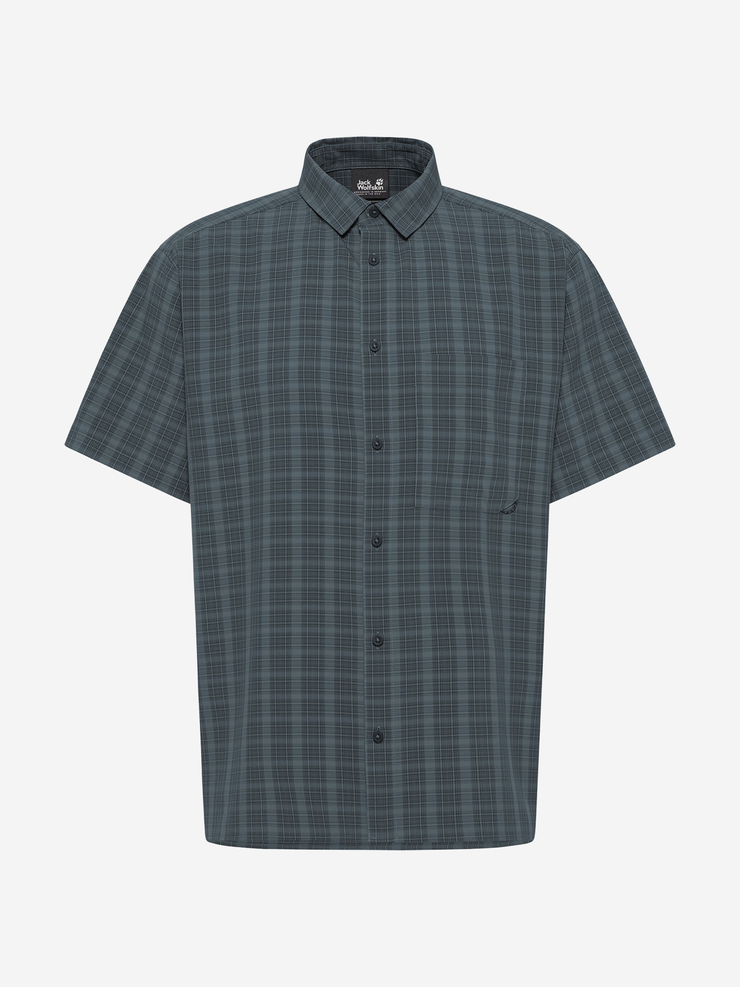 Изображение товара Jack Wolfskin Meseta мужская рубашка с коротким рукавом свободного кроя