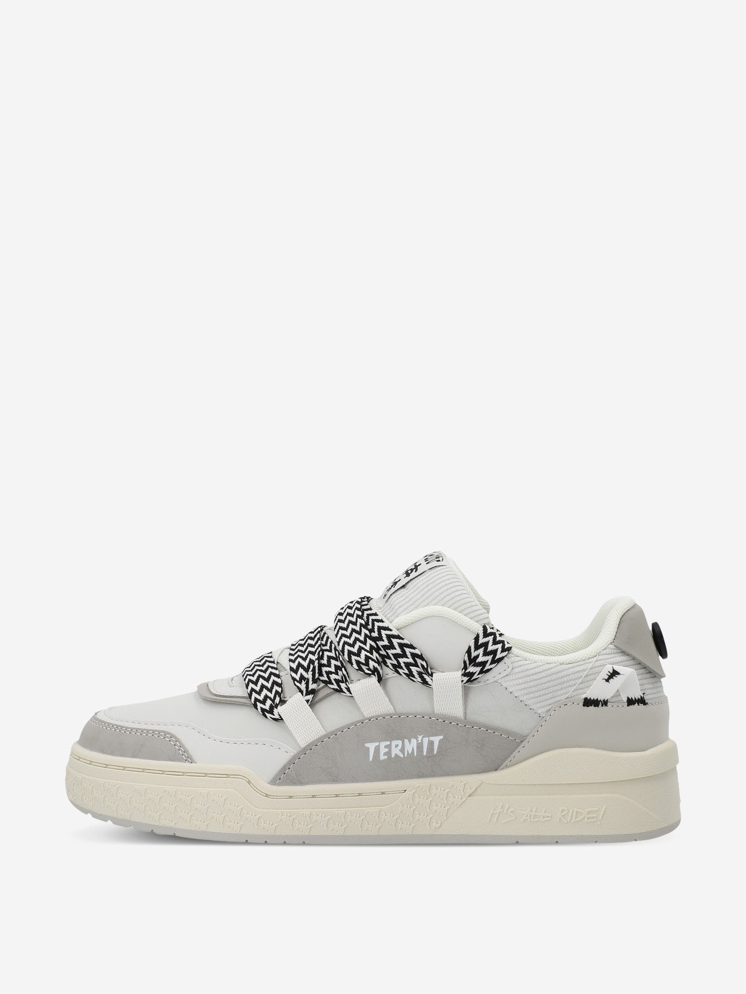 Кеды Termit Offbeat Lace для мальчиков, серый, арт. 135770TRT-90