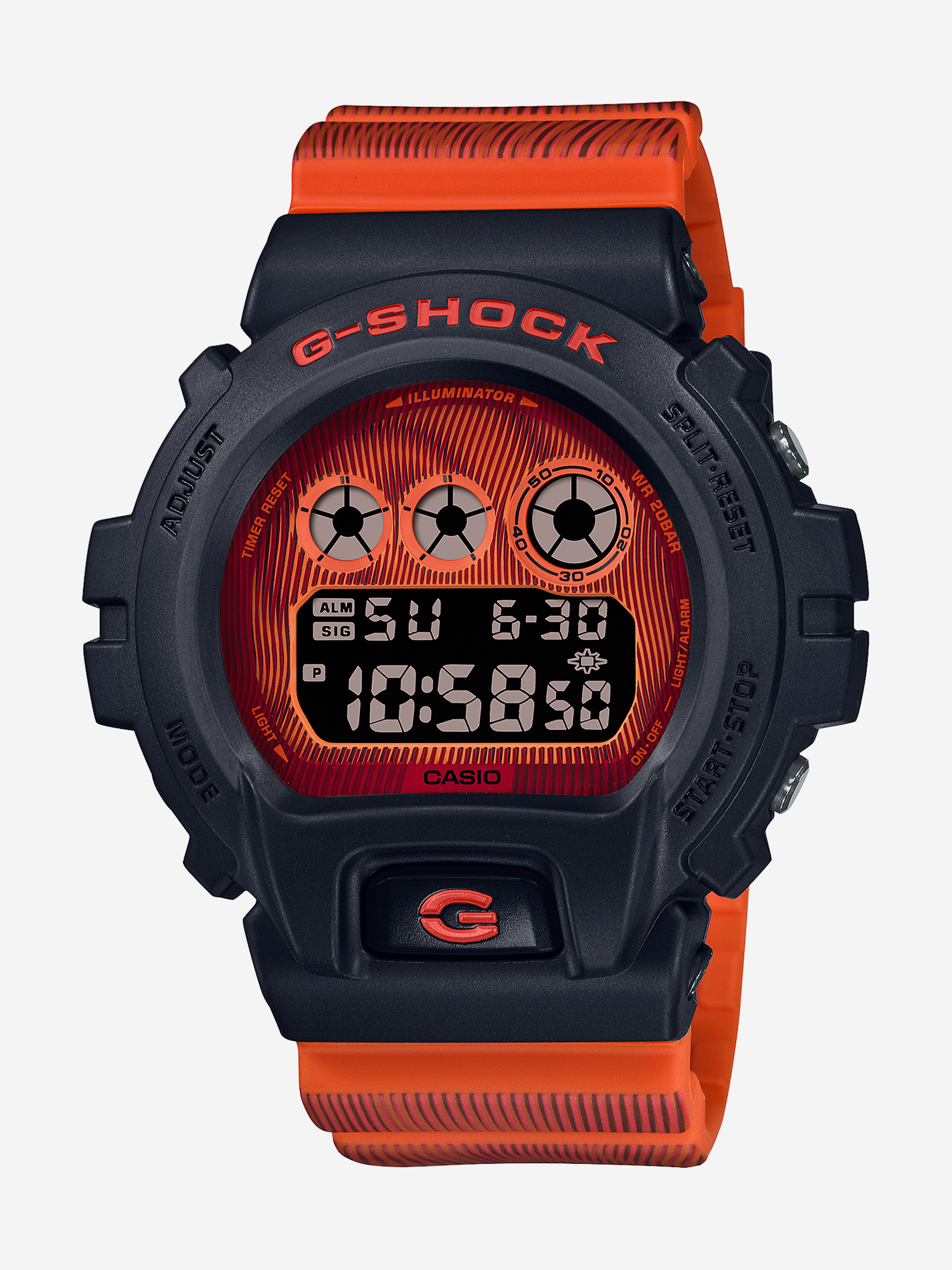 

Наручные часы Casio G-Shock DW-6900TD-4E, Оранжевый