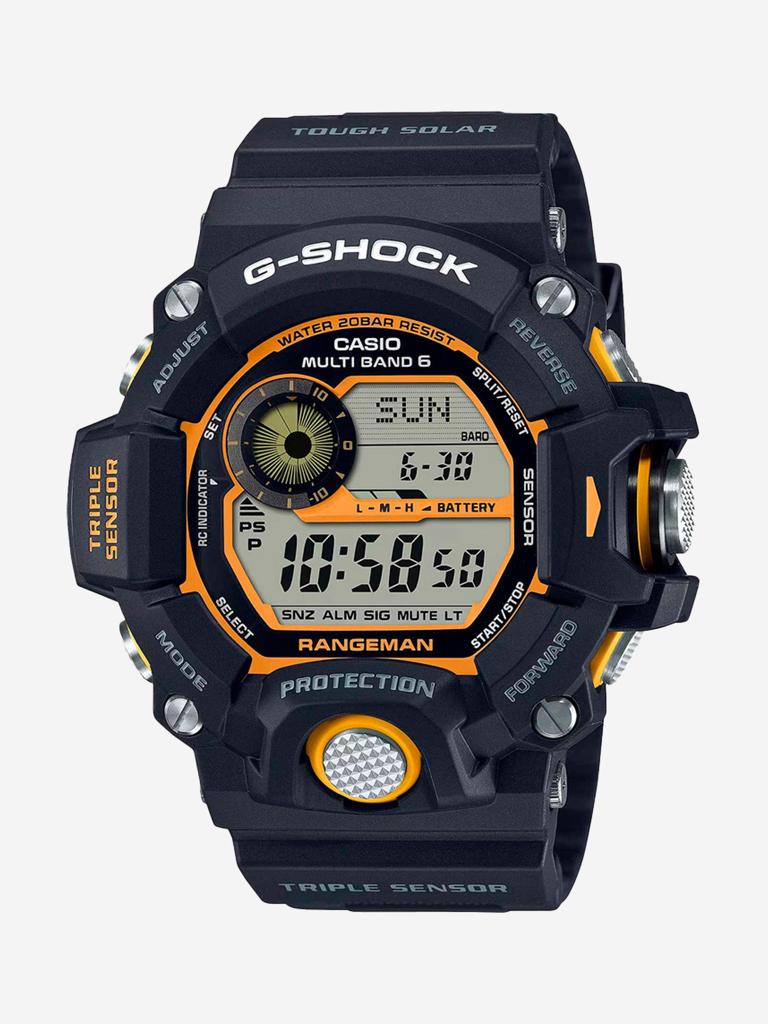 

Спортивные часы CASIO GW-9400Y-1E, Черный
