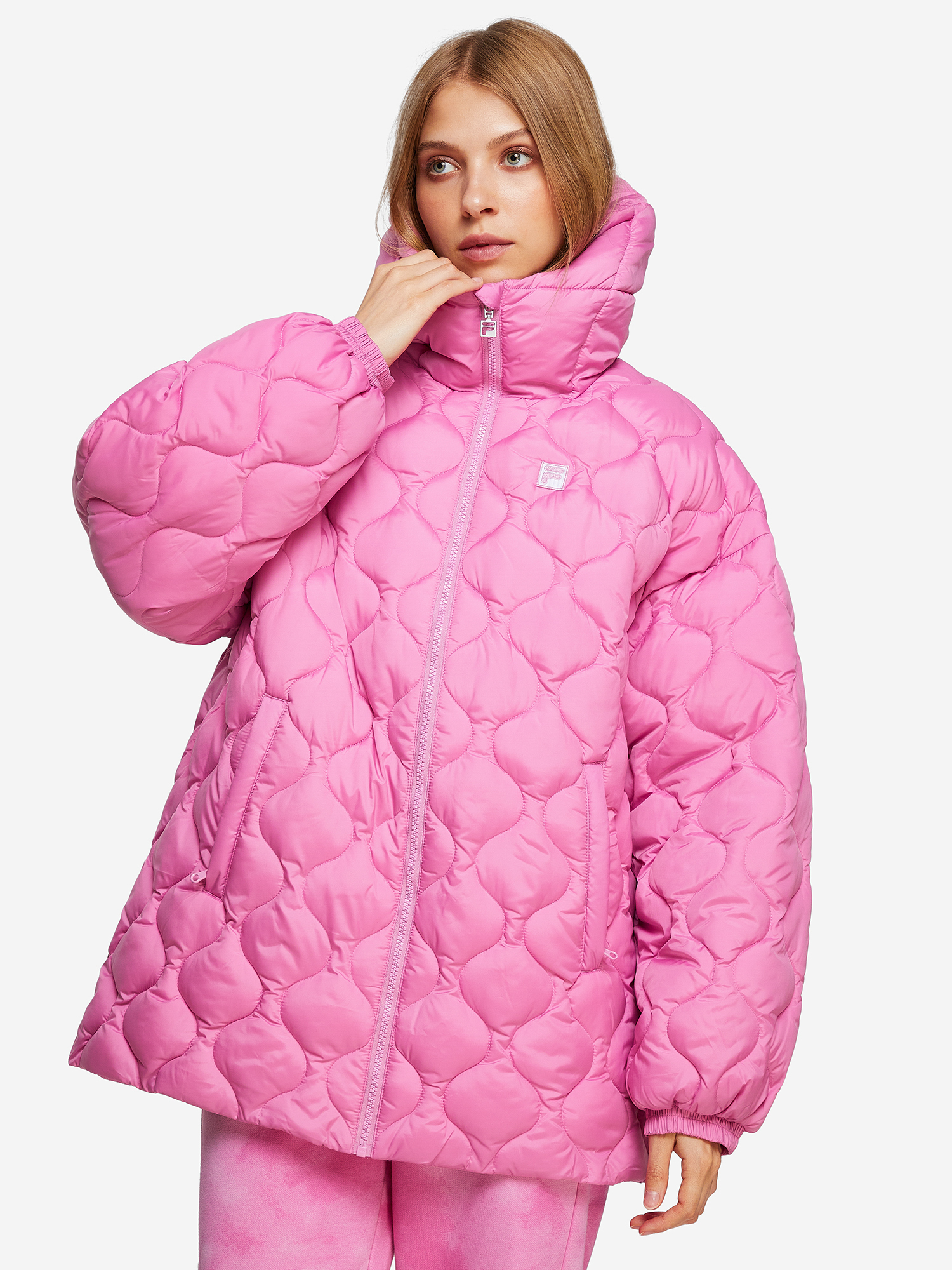 

Куртка утепленная женская FILA Nuvoletta, Розовый