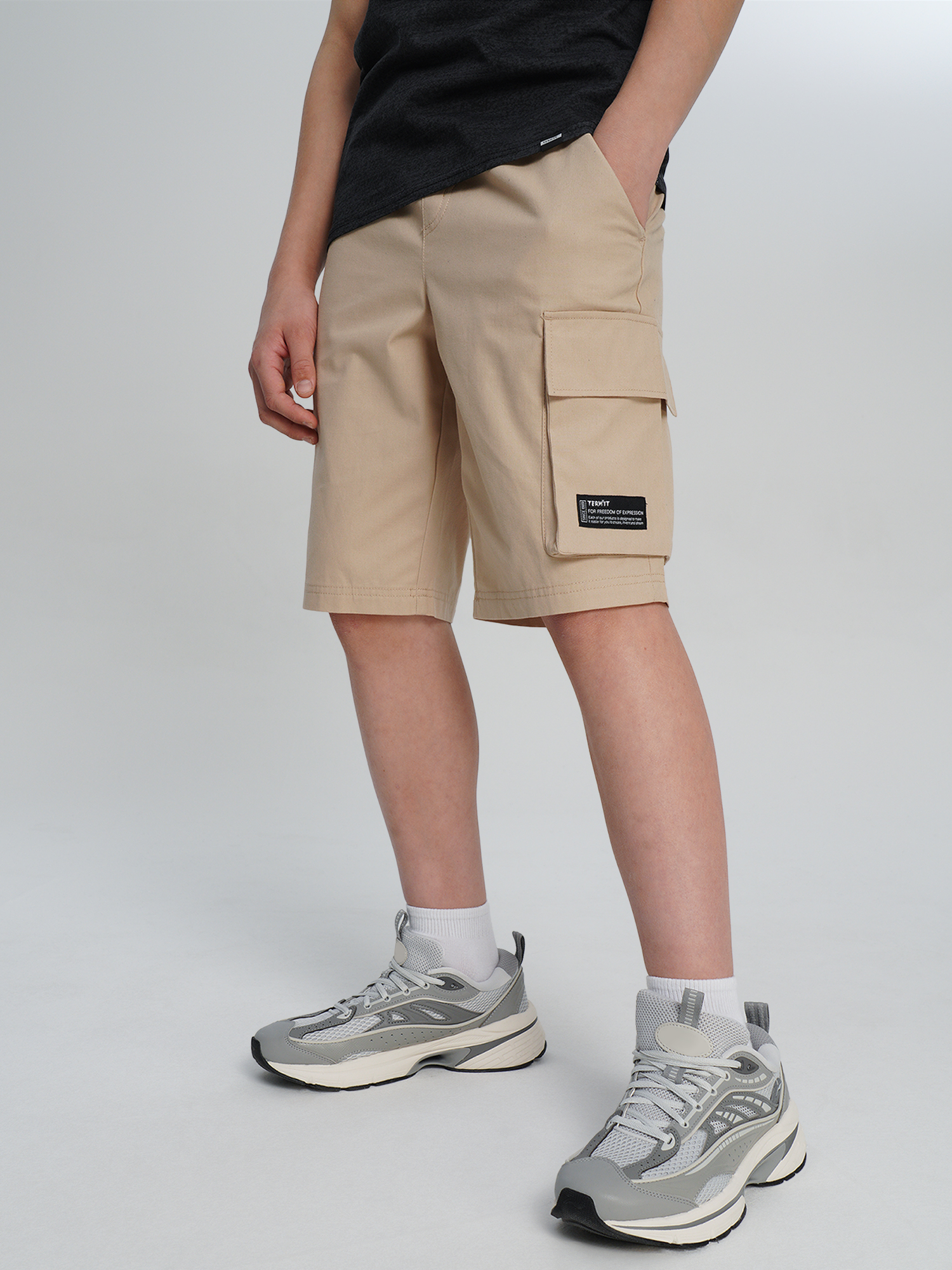 Шорты Termit для мальчиков, бежевый, арт. 142996TRT-T1