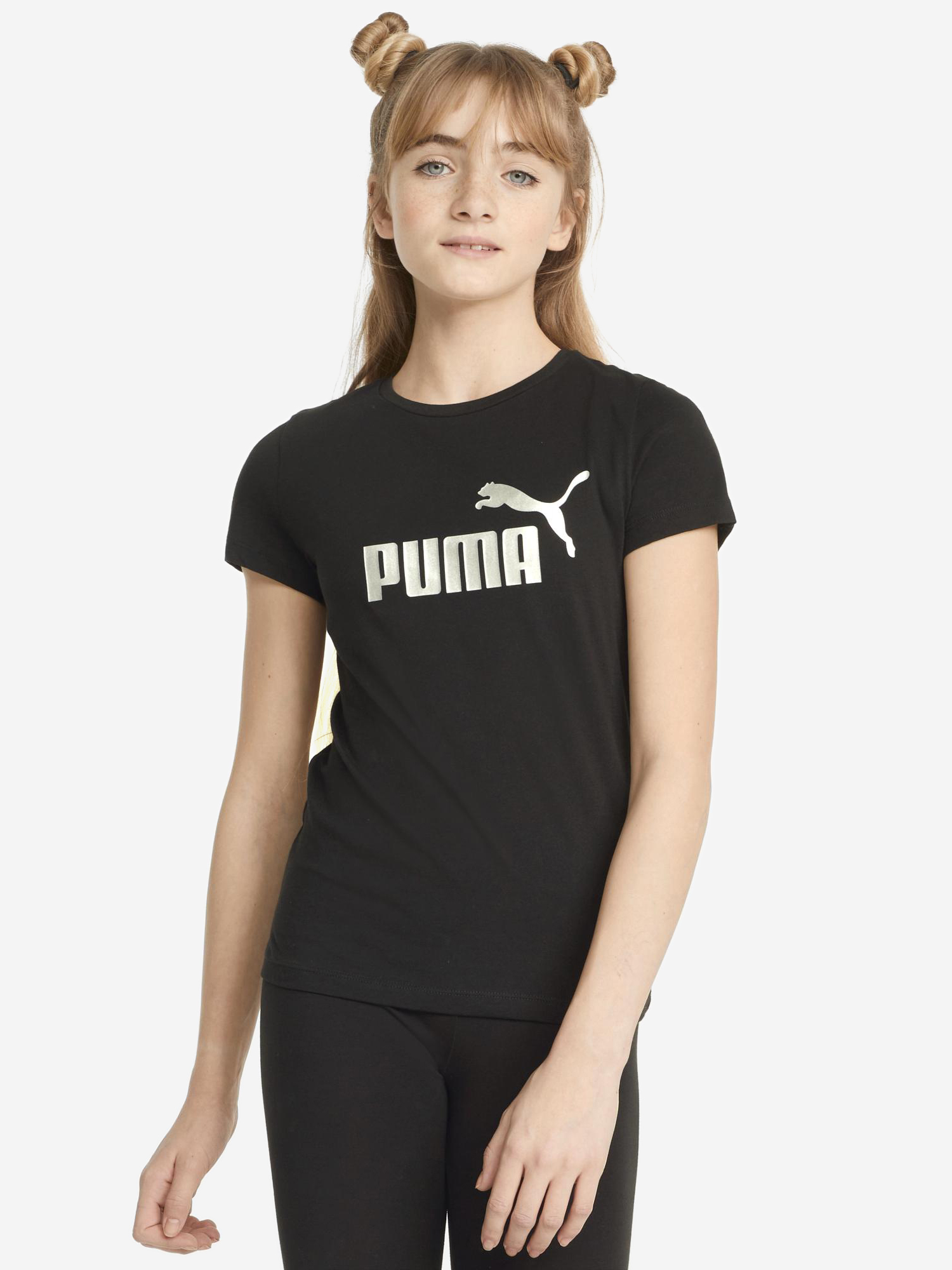 

Футболка для девочек PUMA Ess, Черный