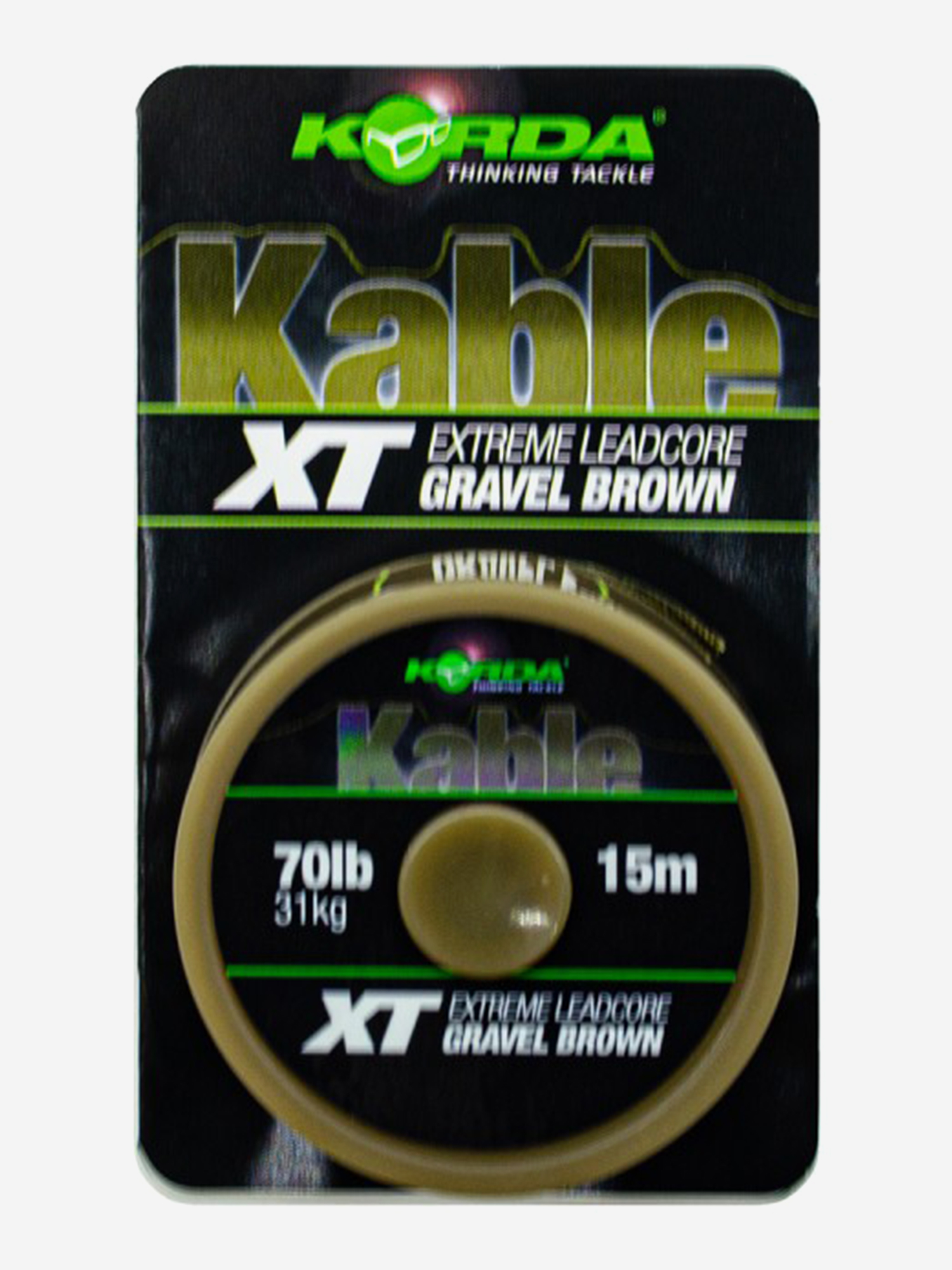 Изображение товара Лидкор KORDA Kable XT Extreme Leadcore 15м 70lb коричневый