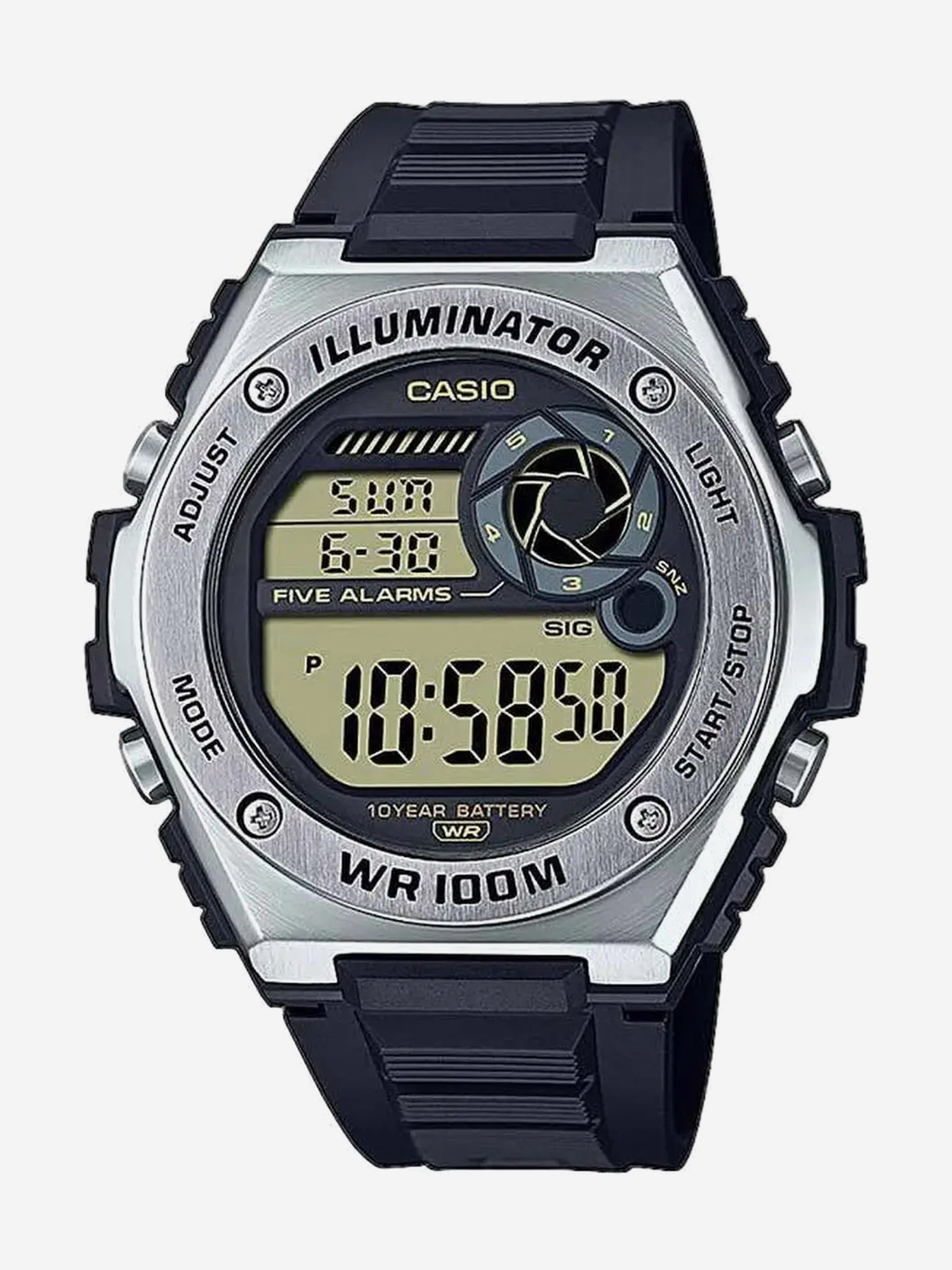 

Наручные часы Casio MWD-100H-9A, Черный