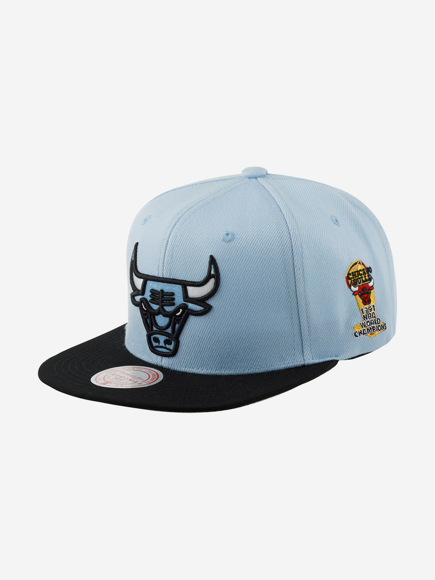 

Бейсболка с прямым козырьком MITCHELL NESS 6HSSDX20082-CBULBBK Chicago Bulls NBA (голубой), Голубой