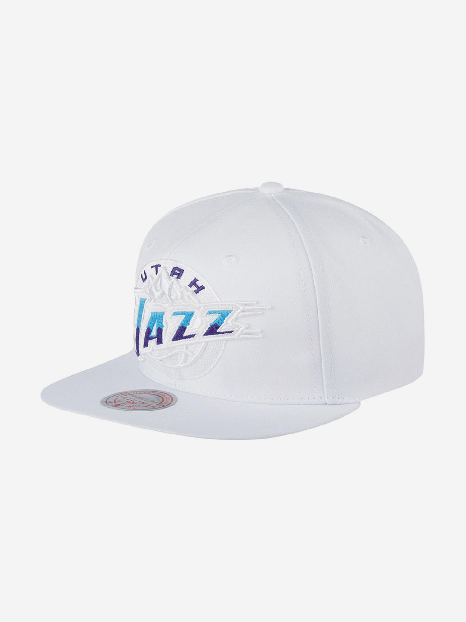 

Бейсболка с прямым козырьком MITCHELL NESS 6HSSJS19203-UJAWHLB Utah Jazz NBA (белый), Белый