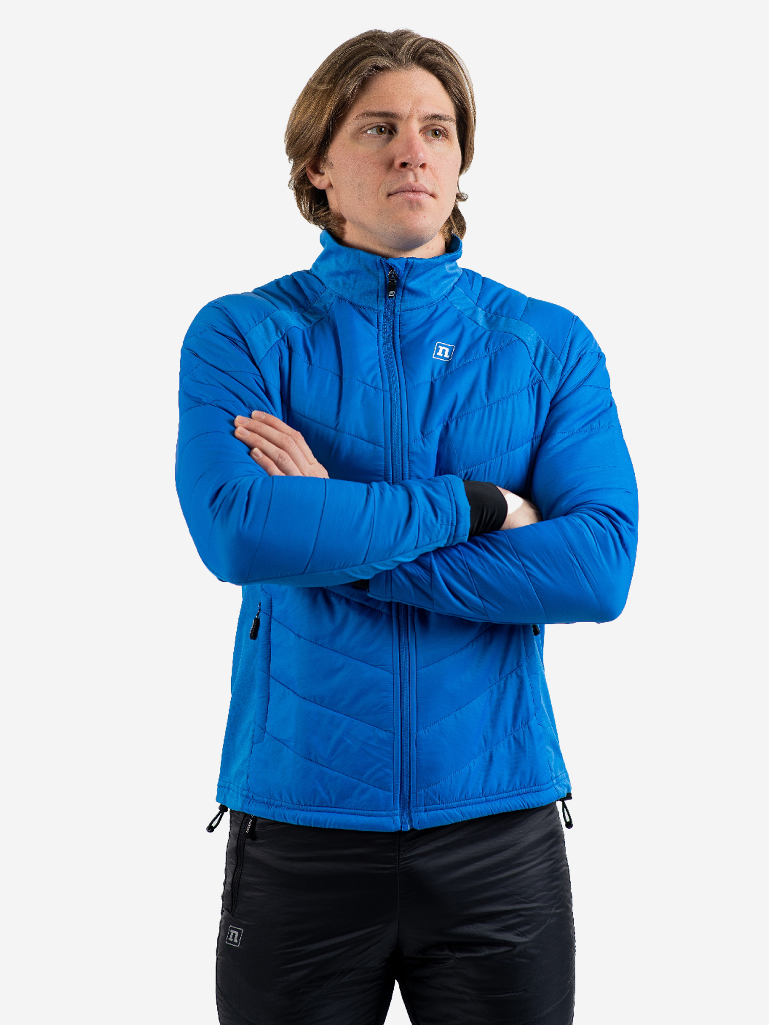 Куртка спортивная утепленная Noname Hybrid Jacket Warm 24 UX лыжная, Синий