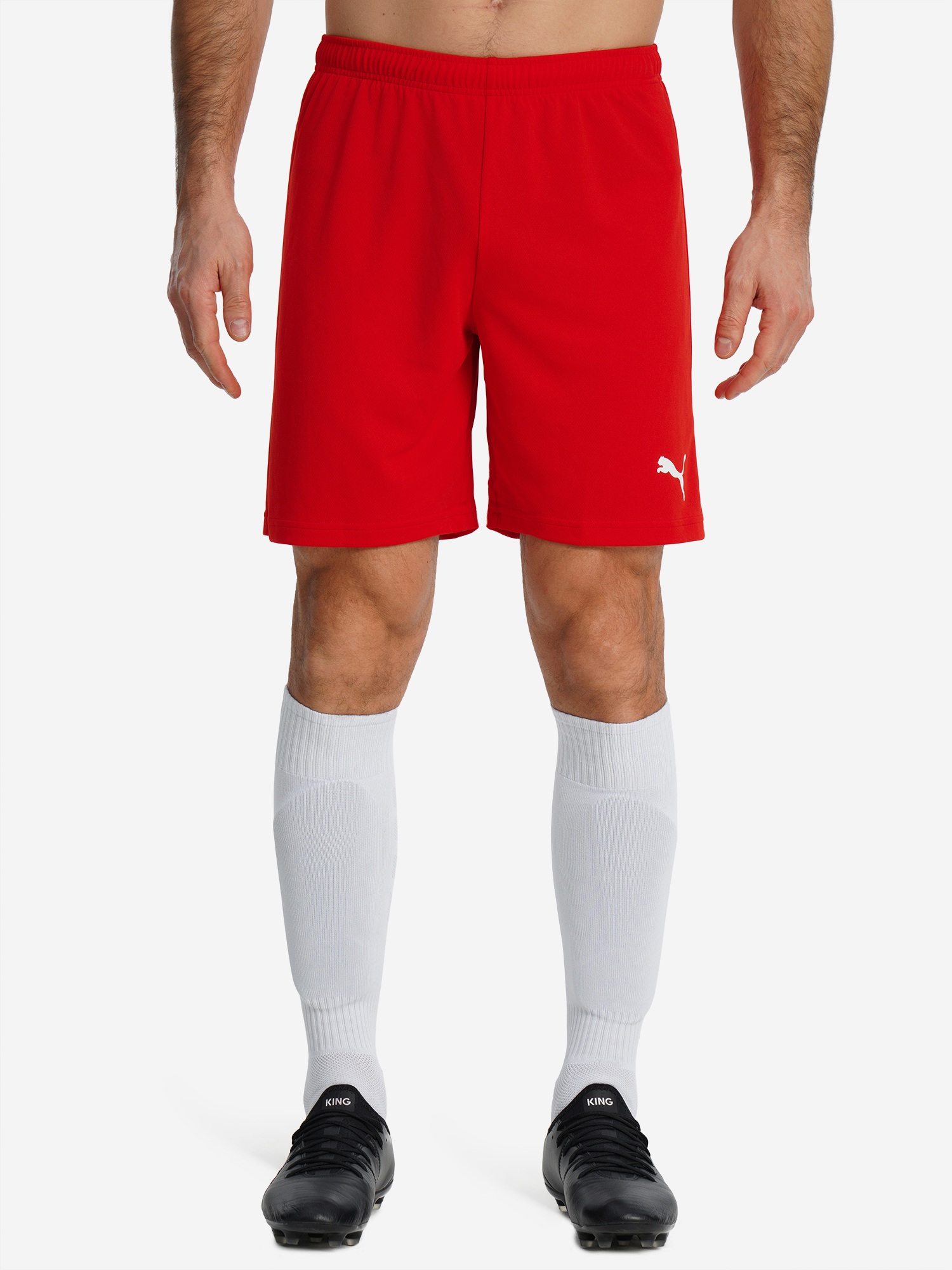 Шорты мужские PUMA Teamrise, Красный 2