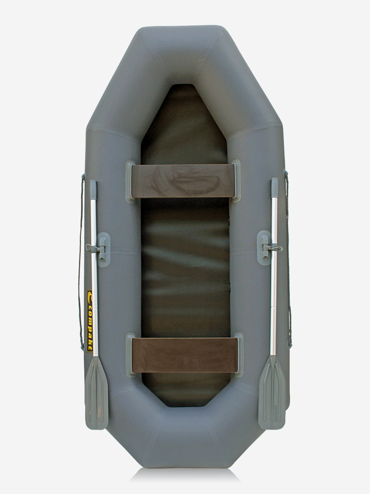 

Лодка ПВХ "Компакт-280N1 (серый) с банками (сидениями) в распор", Серый