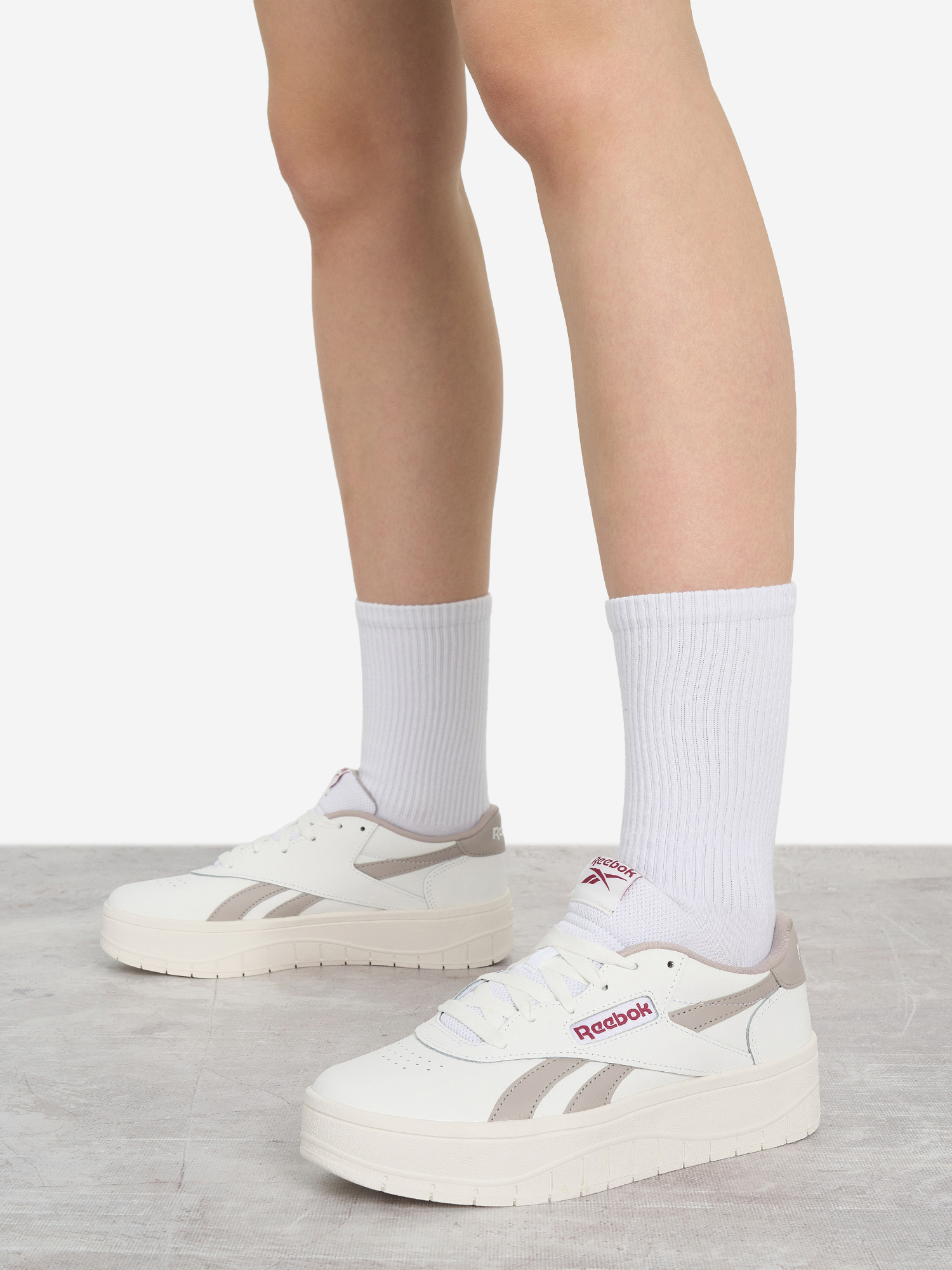 Кеды женские Reebok Court Advance Surge, Белый