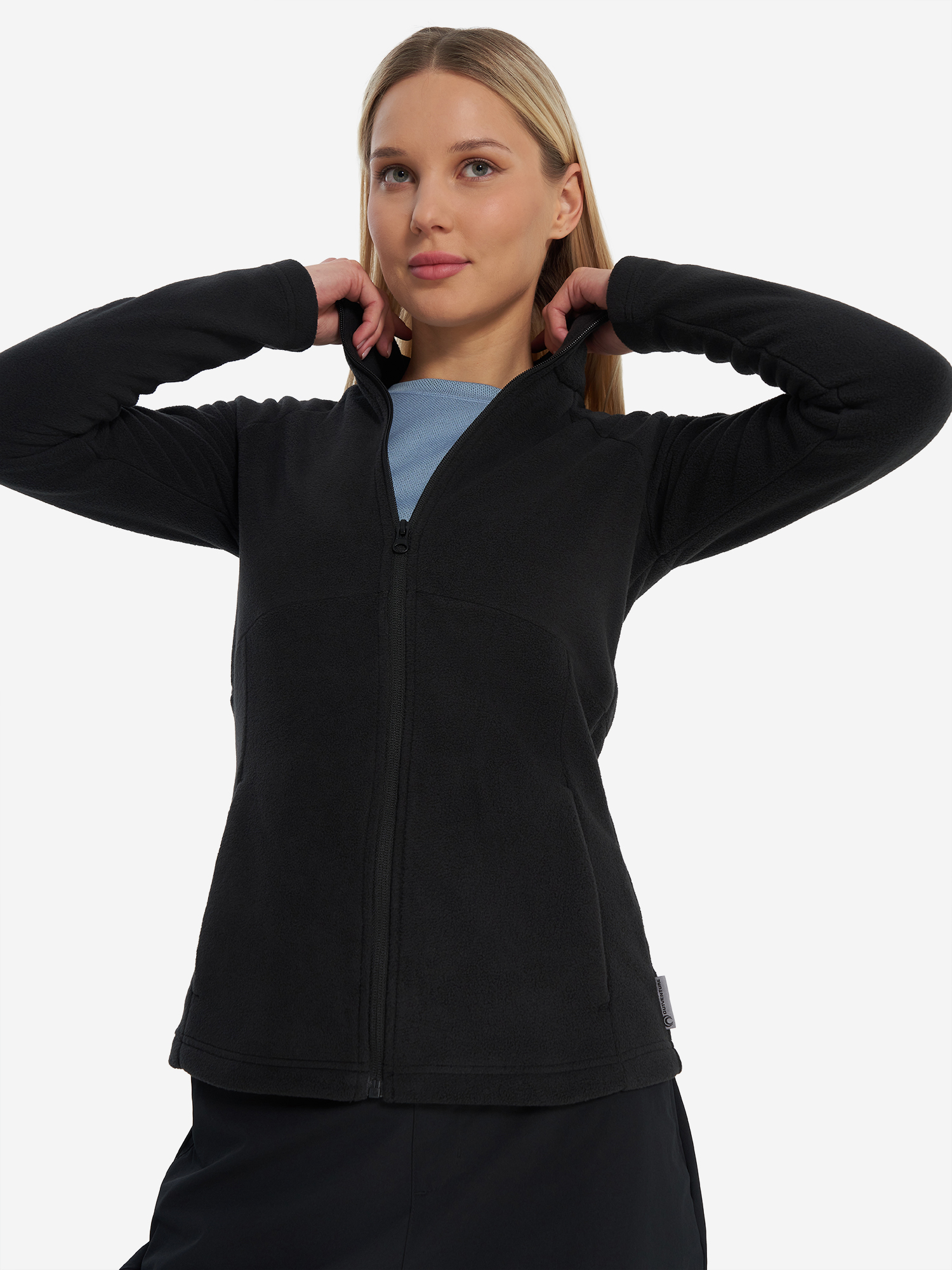 Толстовка женская Outventure, черный, арт. 33638