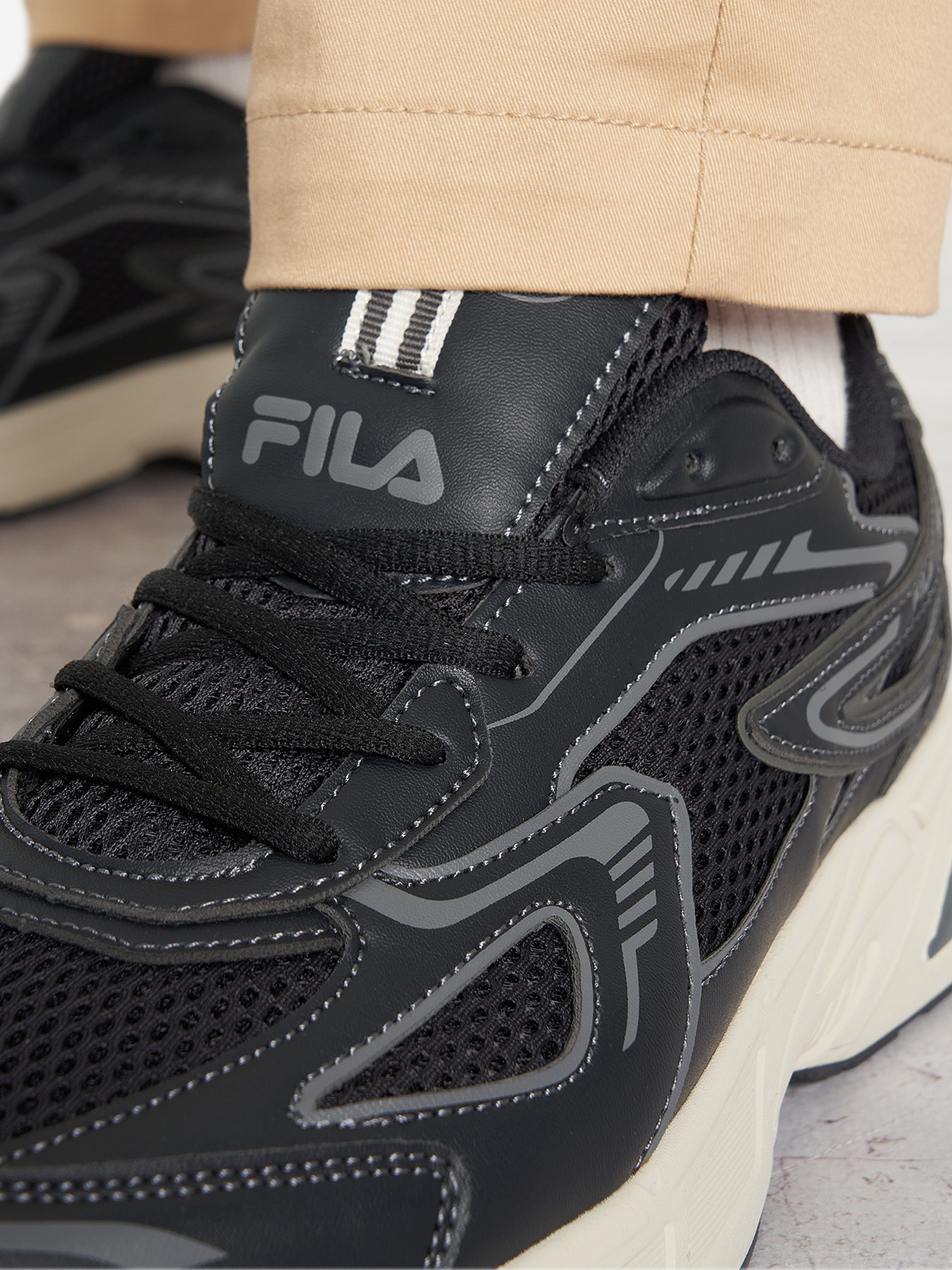 фото Кроссовки мужские fila millenium, черный