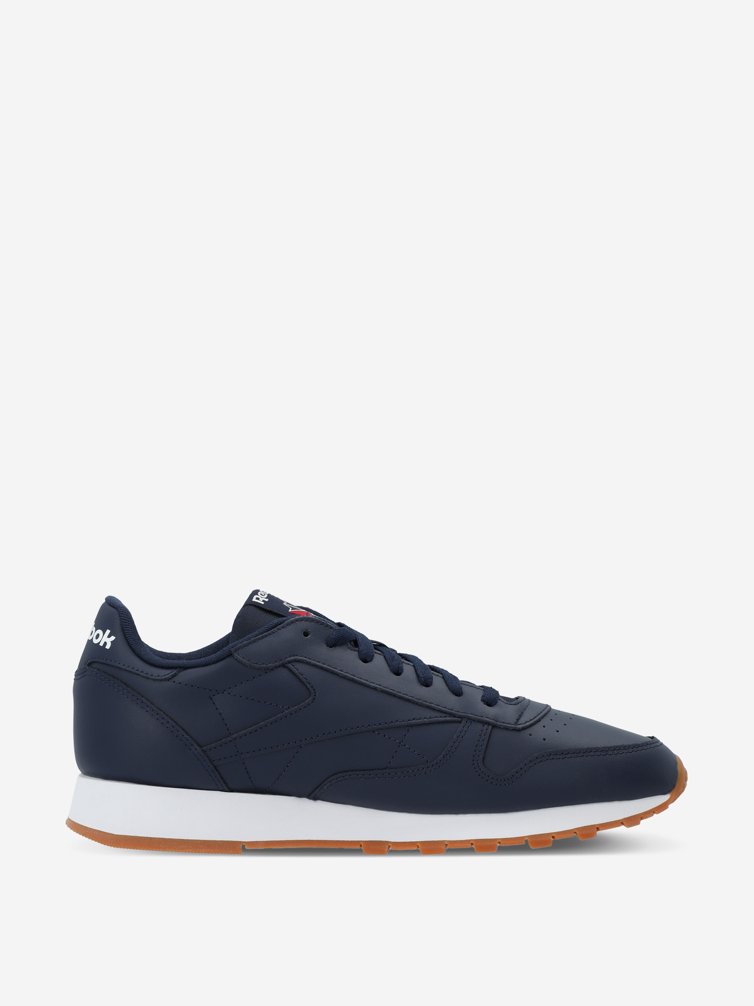 Кроссовки мужские Reebok Classic Leather, Синий Вид№5