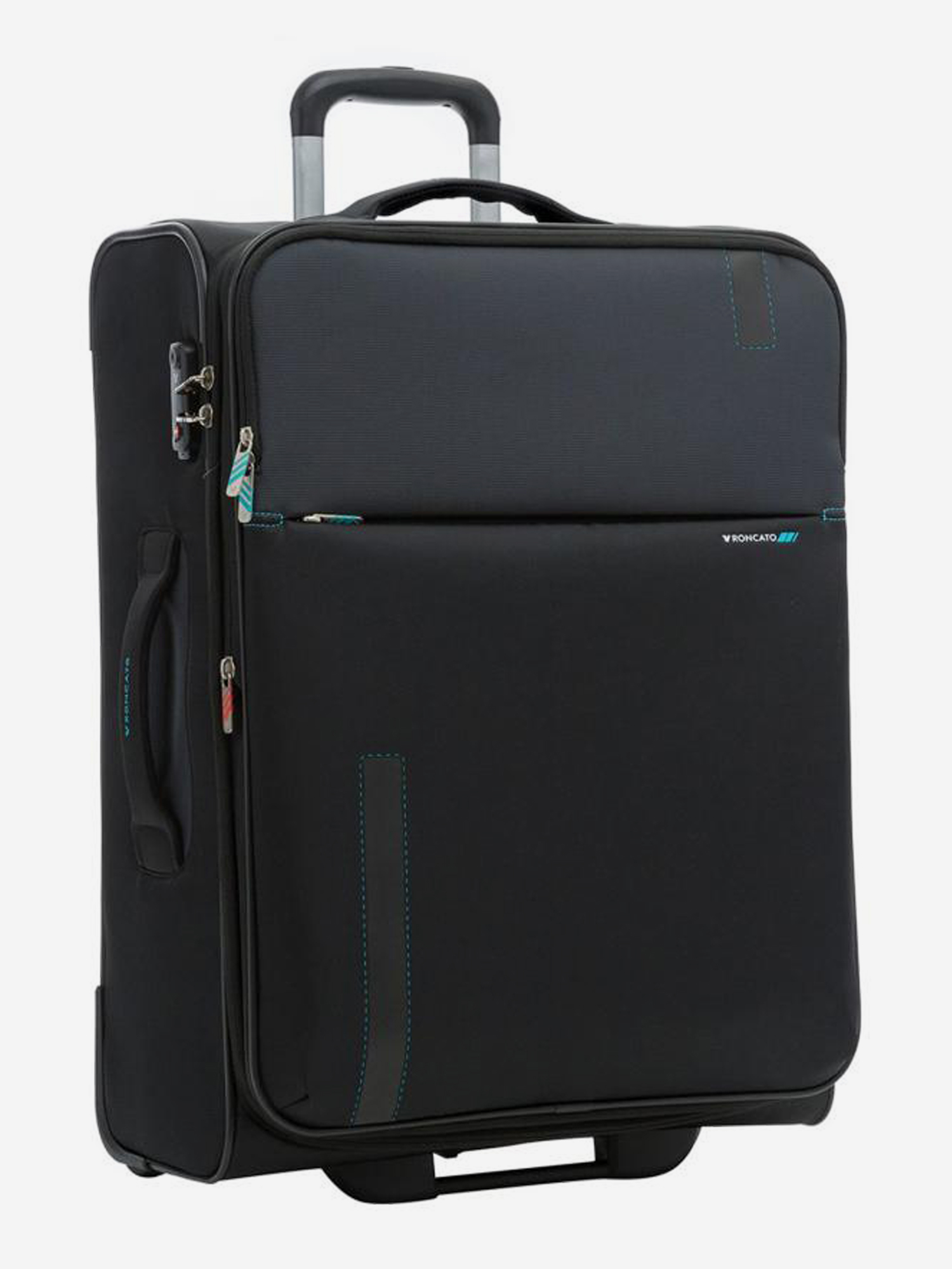 Изображение товара Чемодан Roncato Speed черного цвета, большой, 50x30x74 см, 103 л, полиамид