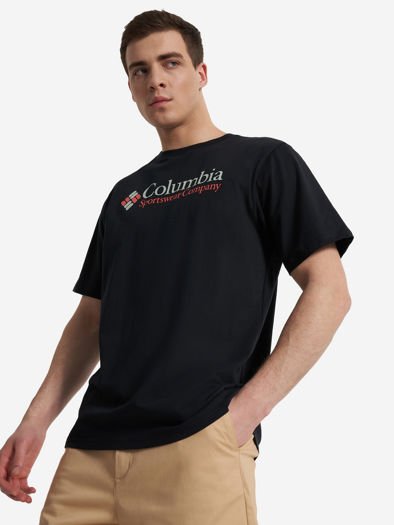 

Футболка мужская Columbia CSC Basic Logo Short Sleeve, Черный