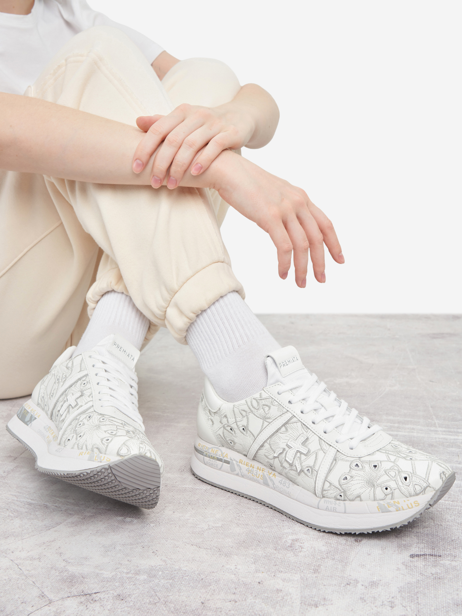 

Кроссовки женские PREMIATA Conny, Белый