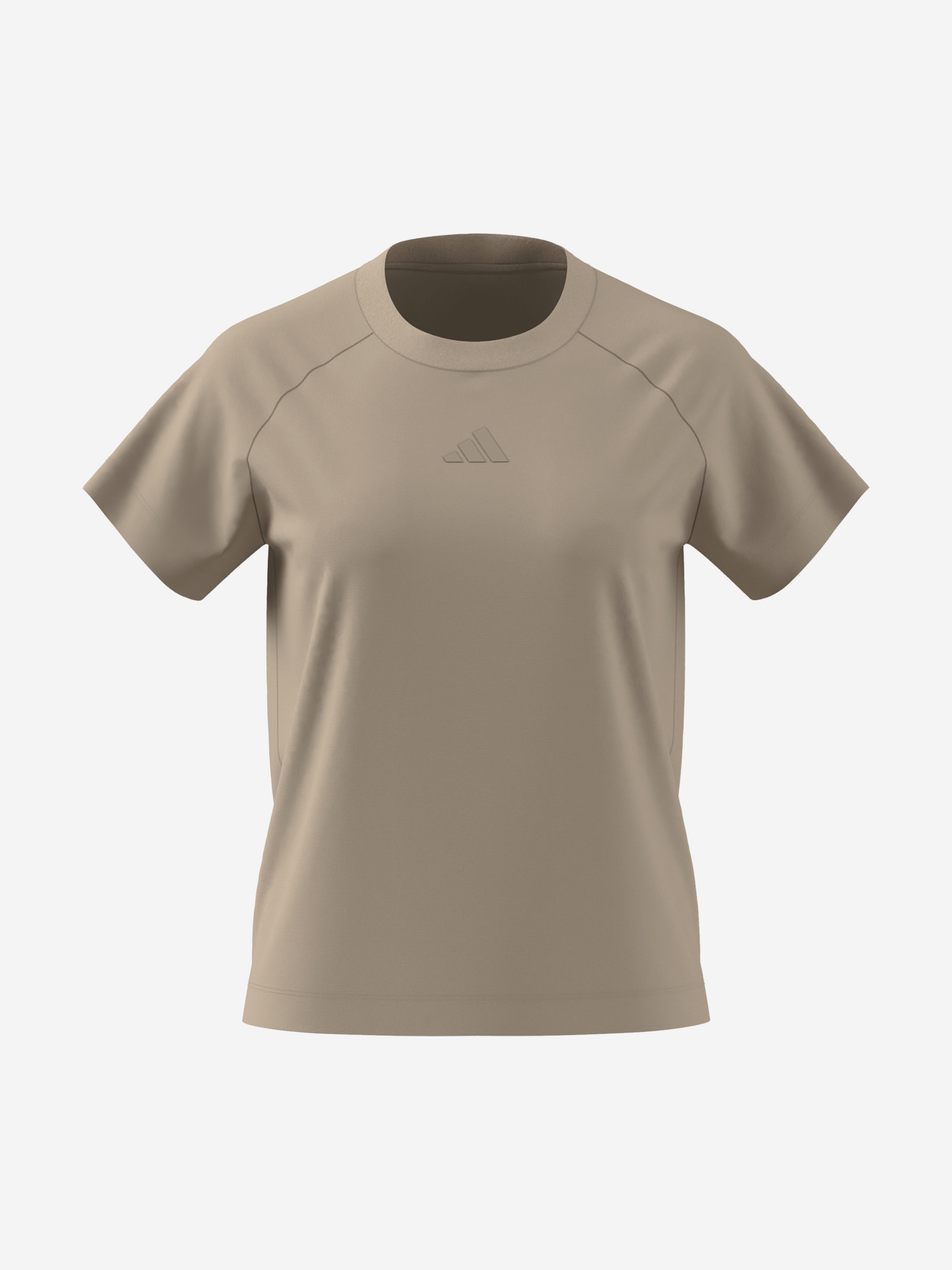 Изображение товара Женская футболка adidas с логотипом, натуральный хлопок, свободный крой, лето