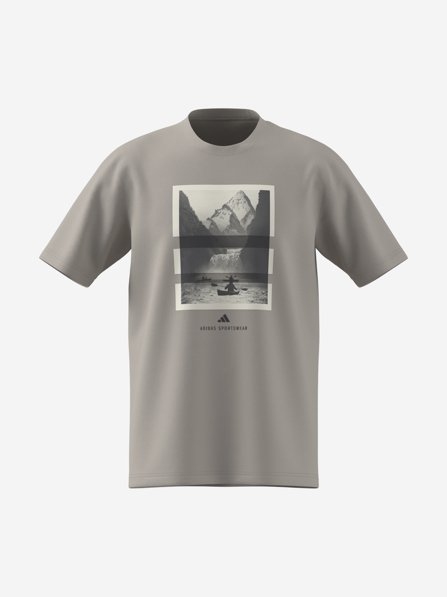 Футболка мужская Adidas Out Kayak, бежевый, арт. KB2541A01