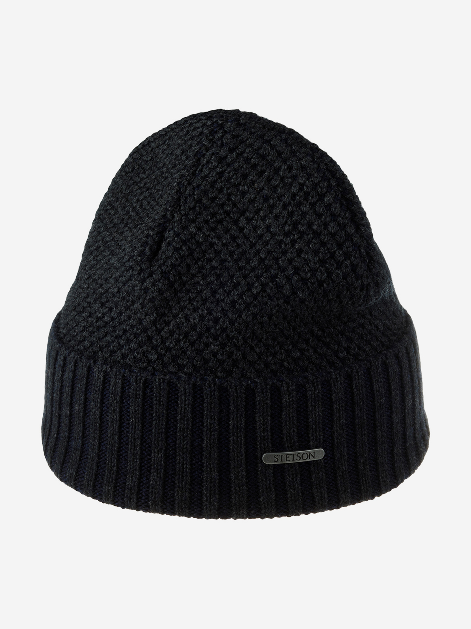 Шапка с отворотом STETSON 8599383 BEANIE MERINO (синий), Синий 02-900XDOXS9Z-16, размер Без размера - фото 3