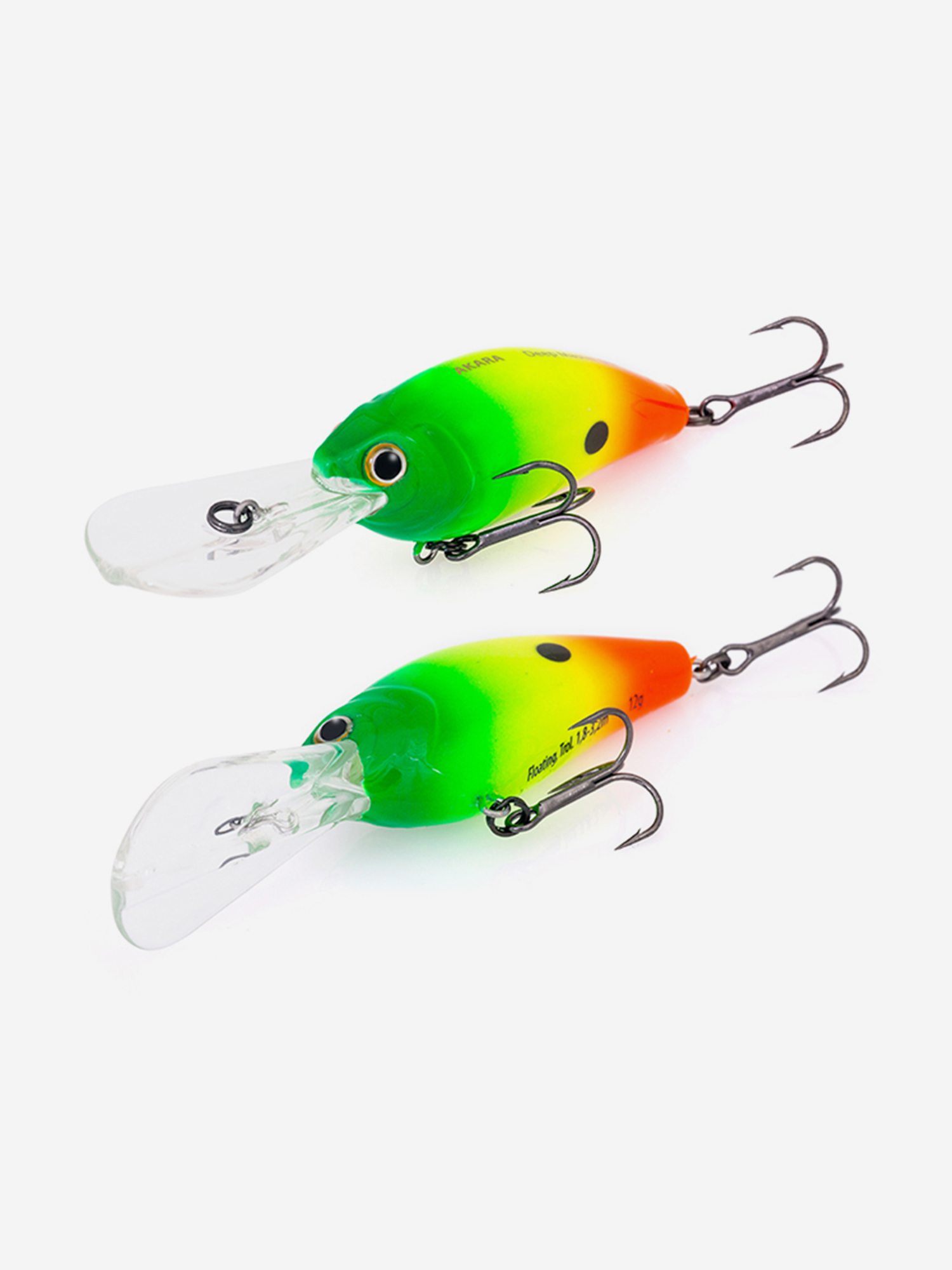 

Воблер Akara Deep Master 60F 12 гр. (3/7 oz 3,5 in) A21, Мультицвет