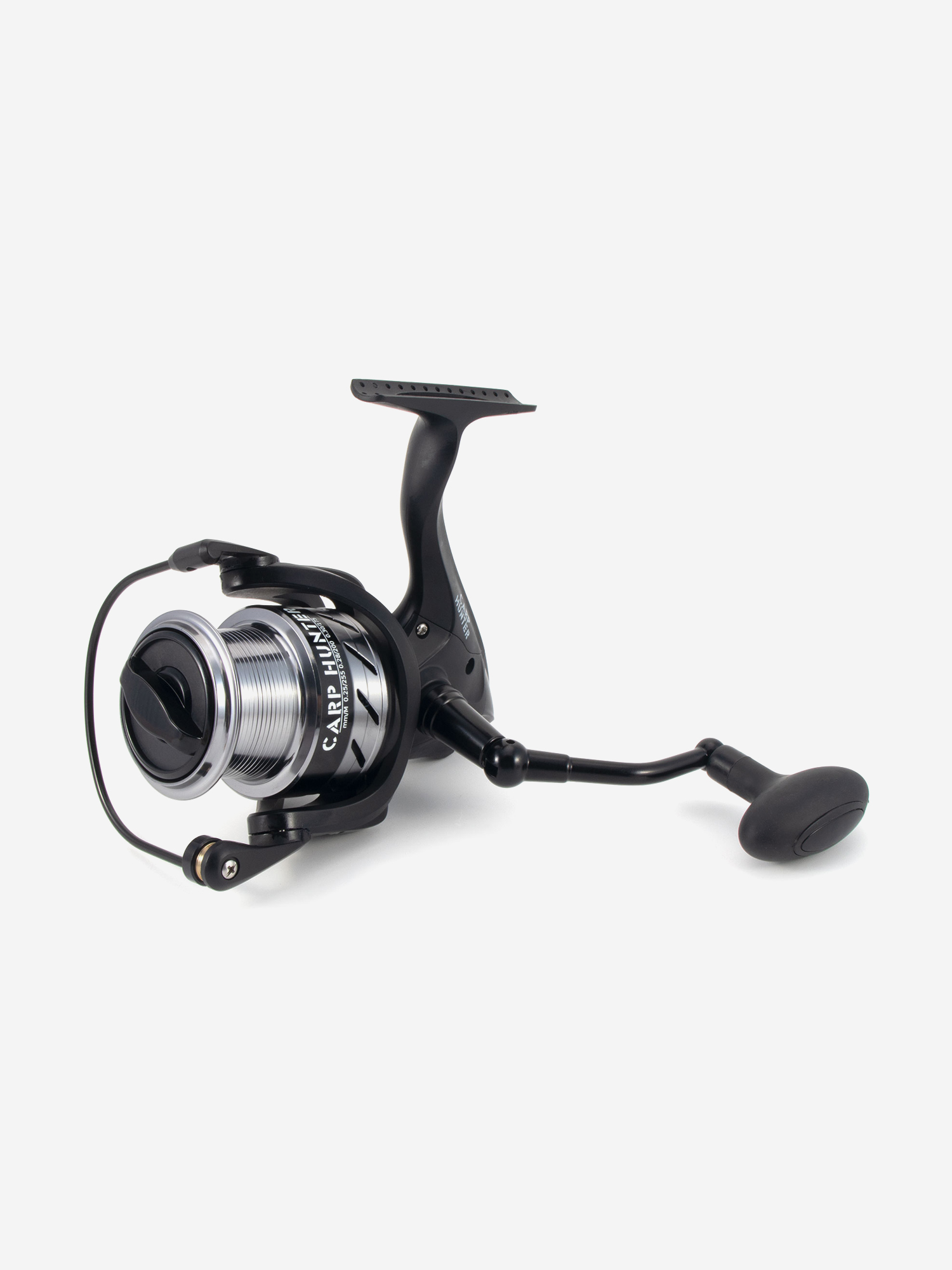 

Катушка безынерционная Namazu Carp Hunter New CH5000, 5+ подшипник, металлическая шпуля + запасная., Серый