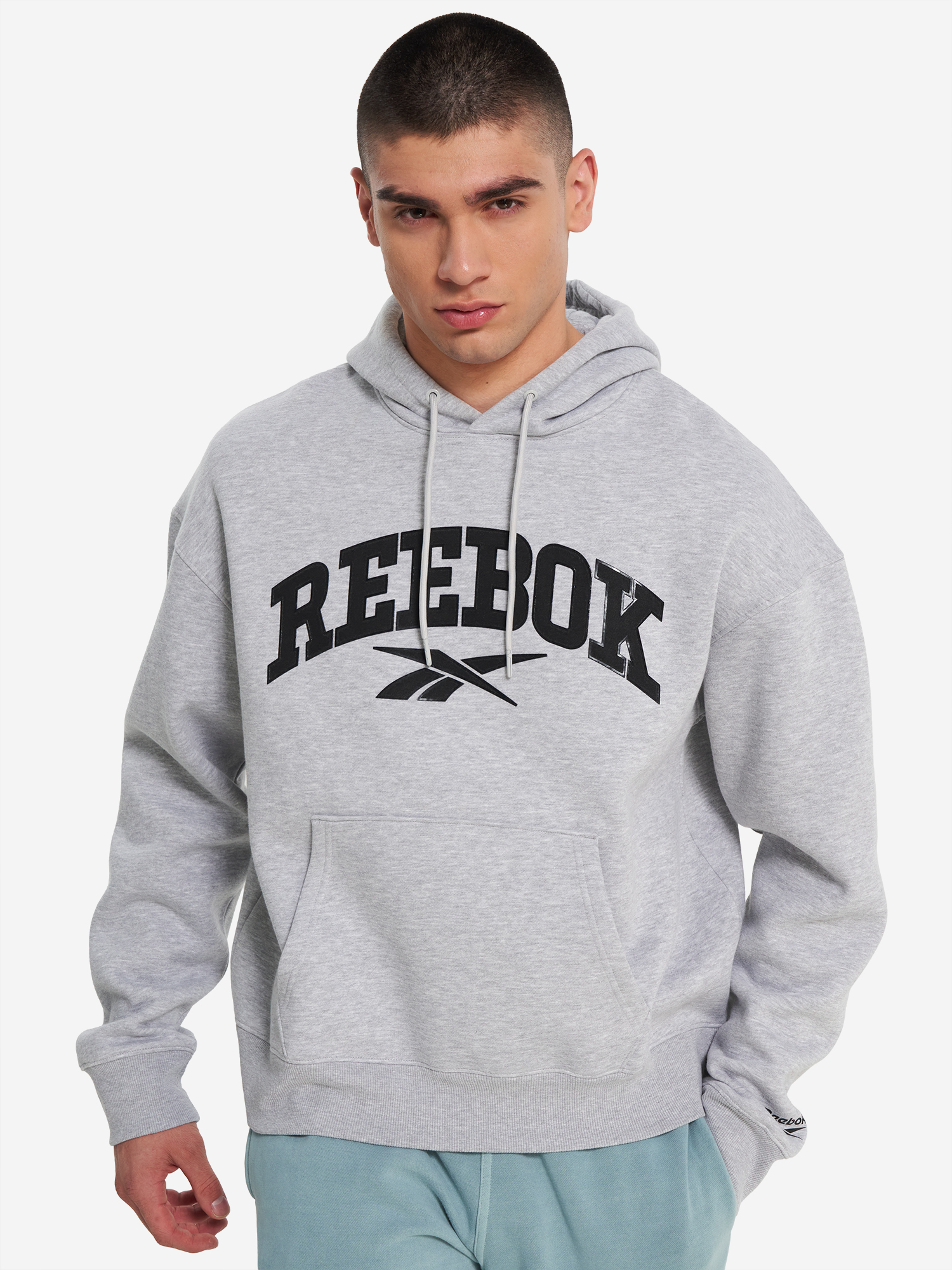 

Худи мужское Reebok Colman, Серый