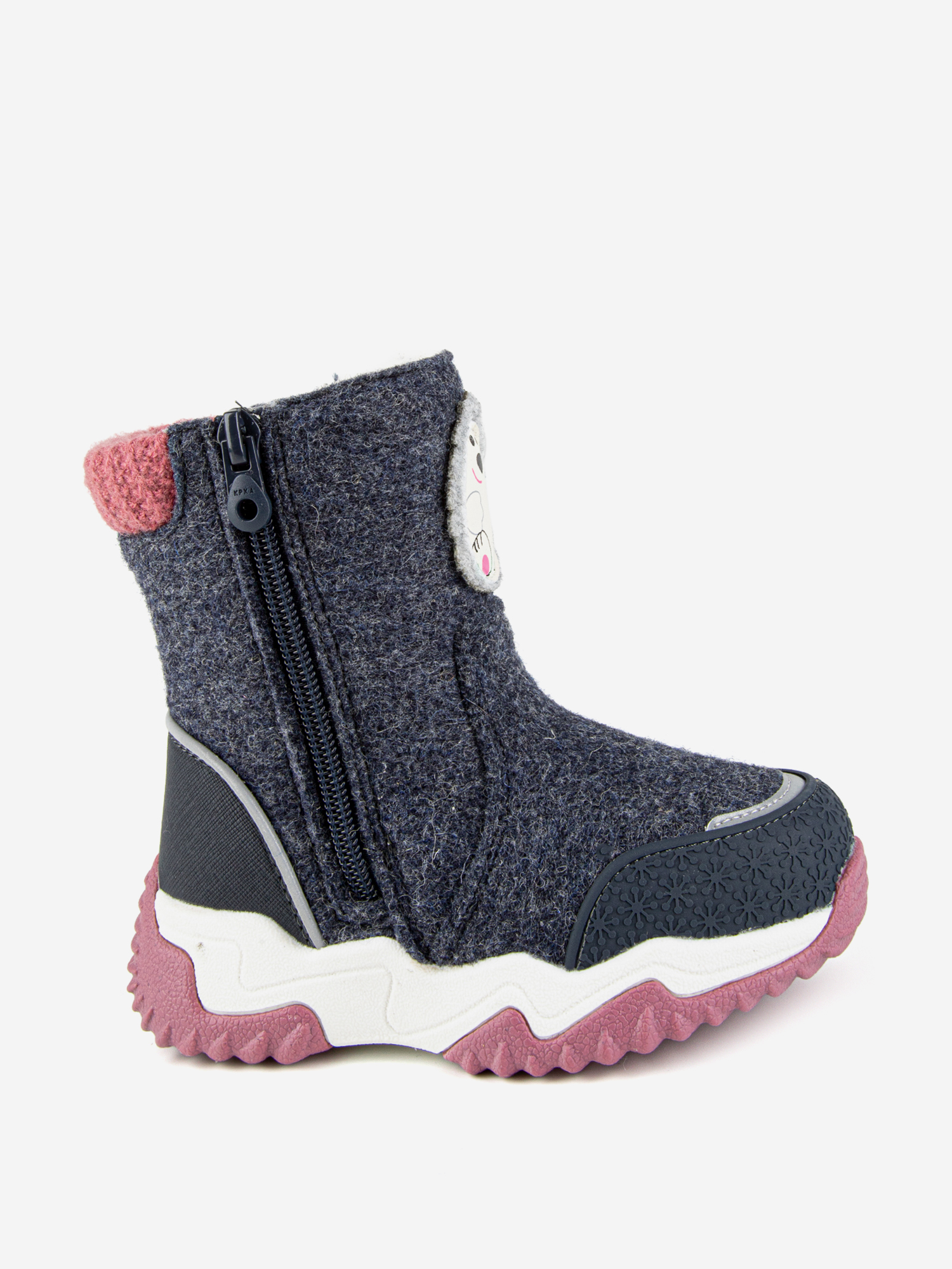 Изображение товара Сапоги для девочки Kapika с утеплителем из натурального меха