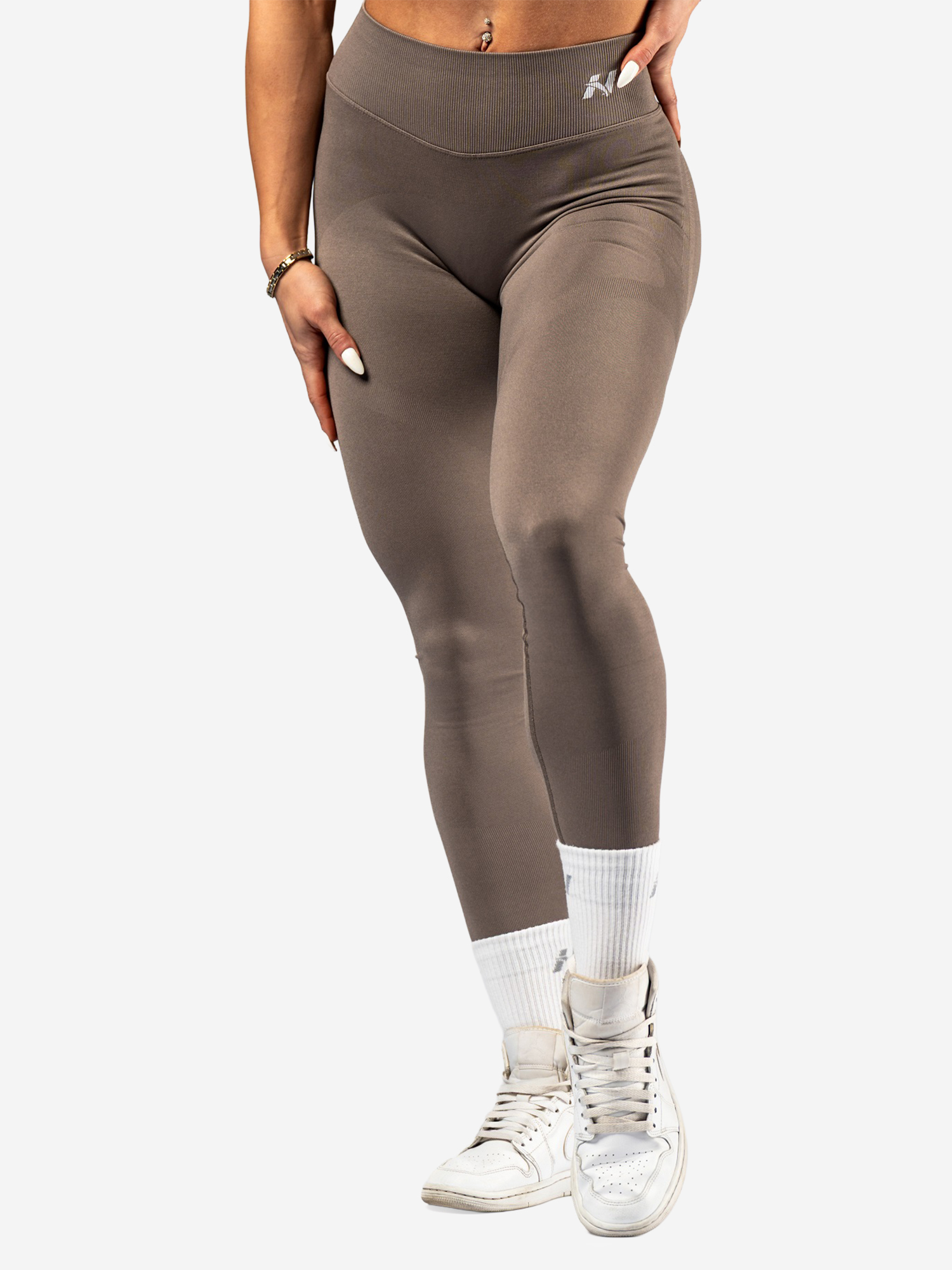 Изображение товара NEBBIA High-Waist Push-Up Leggings POWER 888 Light brown