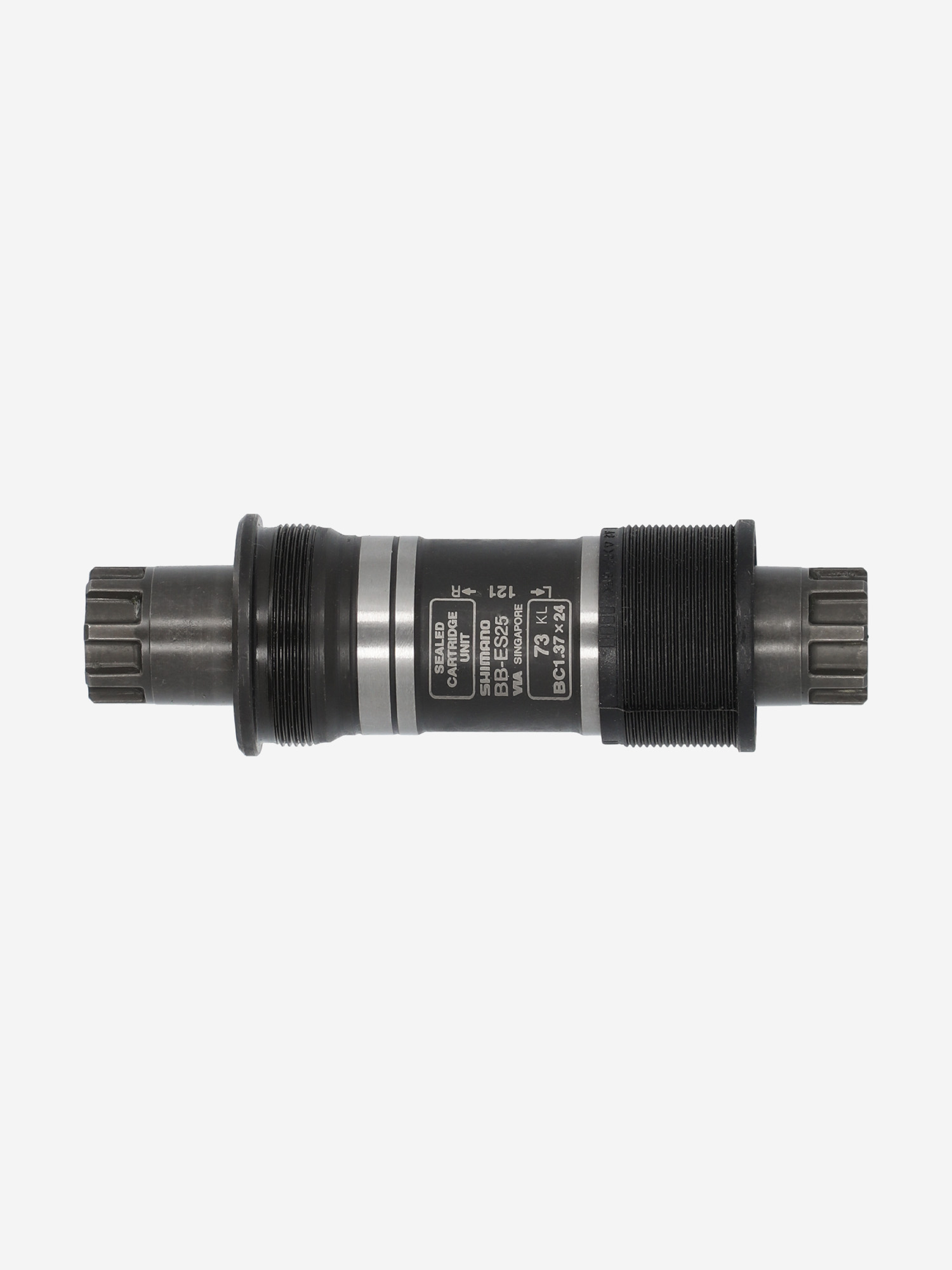 

Каретка Shimano BB-ES25 Octalinc, 73х121 мм, Черный