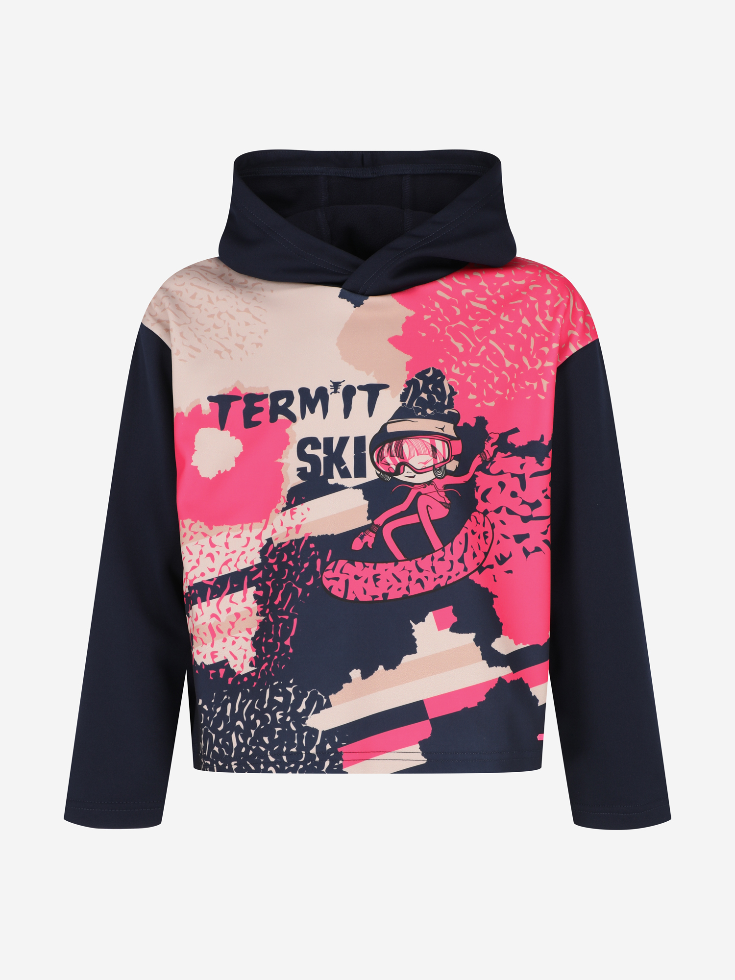 фото Худи для девочек termit, синий