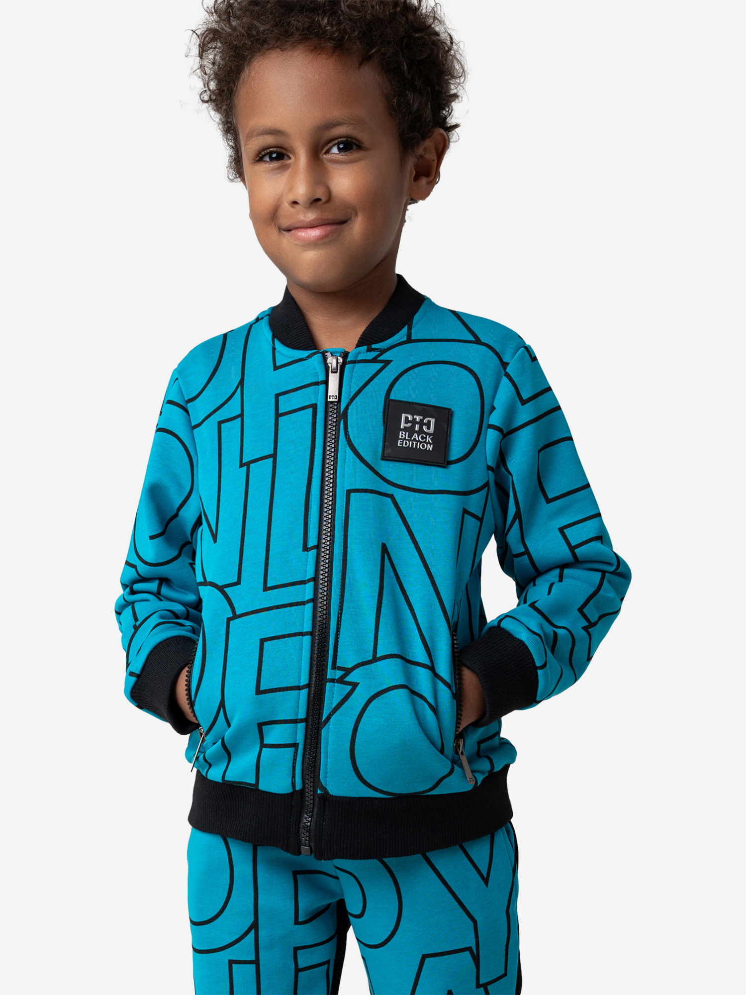 Изображение товара Толстовка для мальчика PlayToday с капюшоном на молнии всесезонная