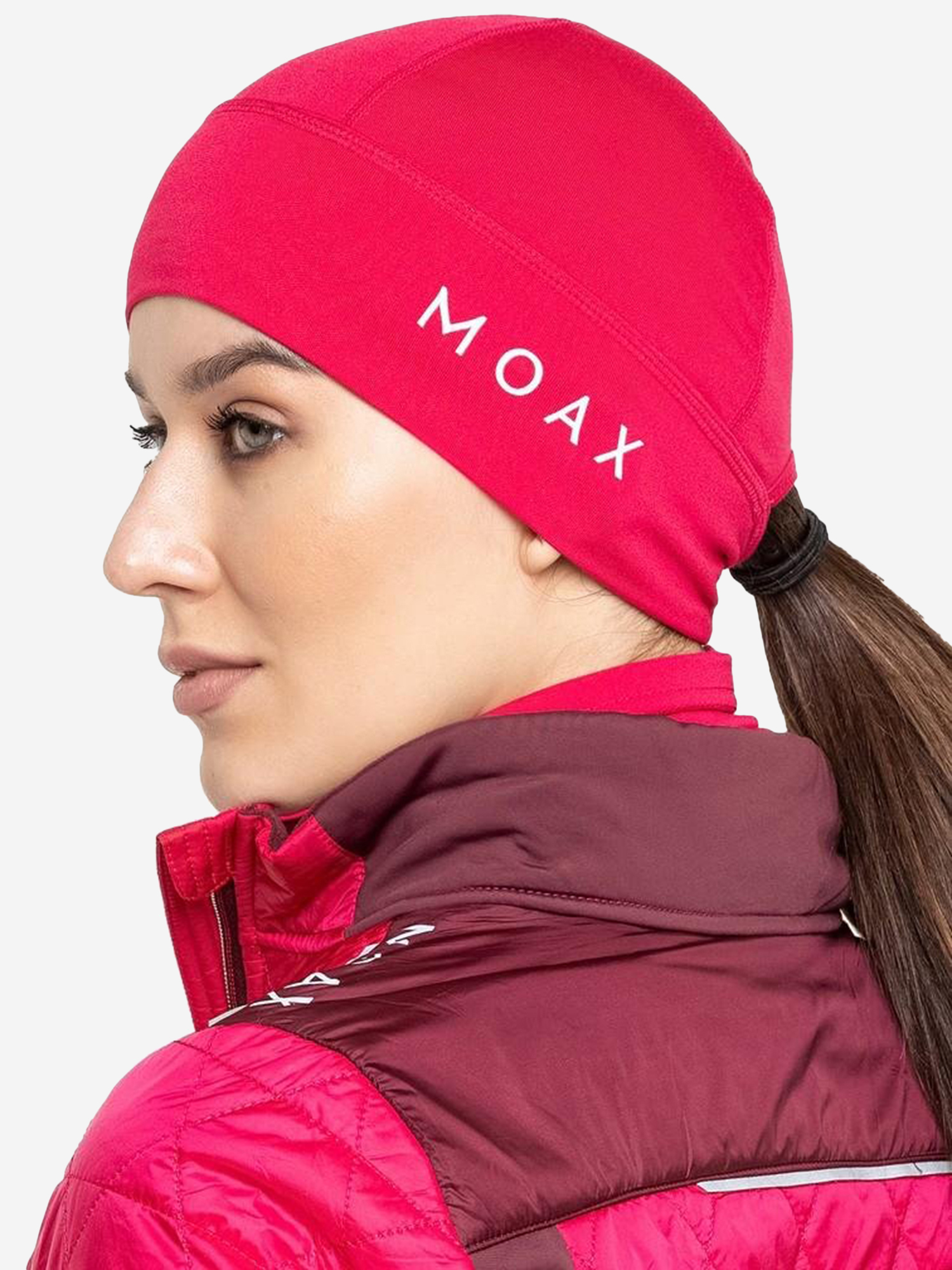

Шапка MOAXSPORT Tista Pony Tail с отверстием, Красный