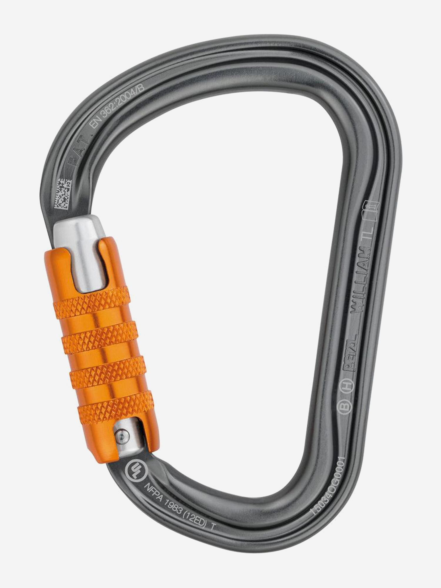 

Карабин альпинистский Petzl WILLIAM TL, Серый