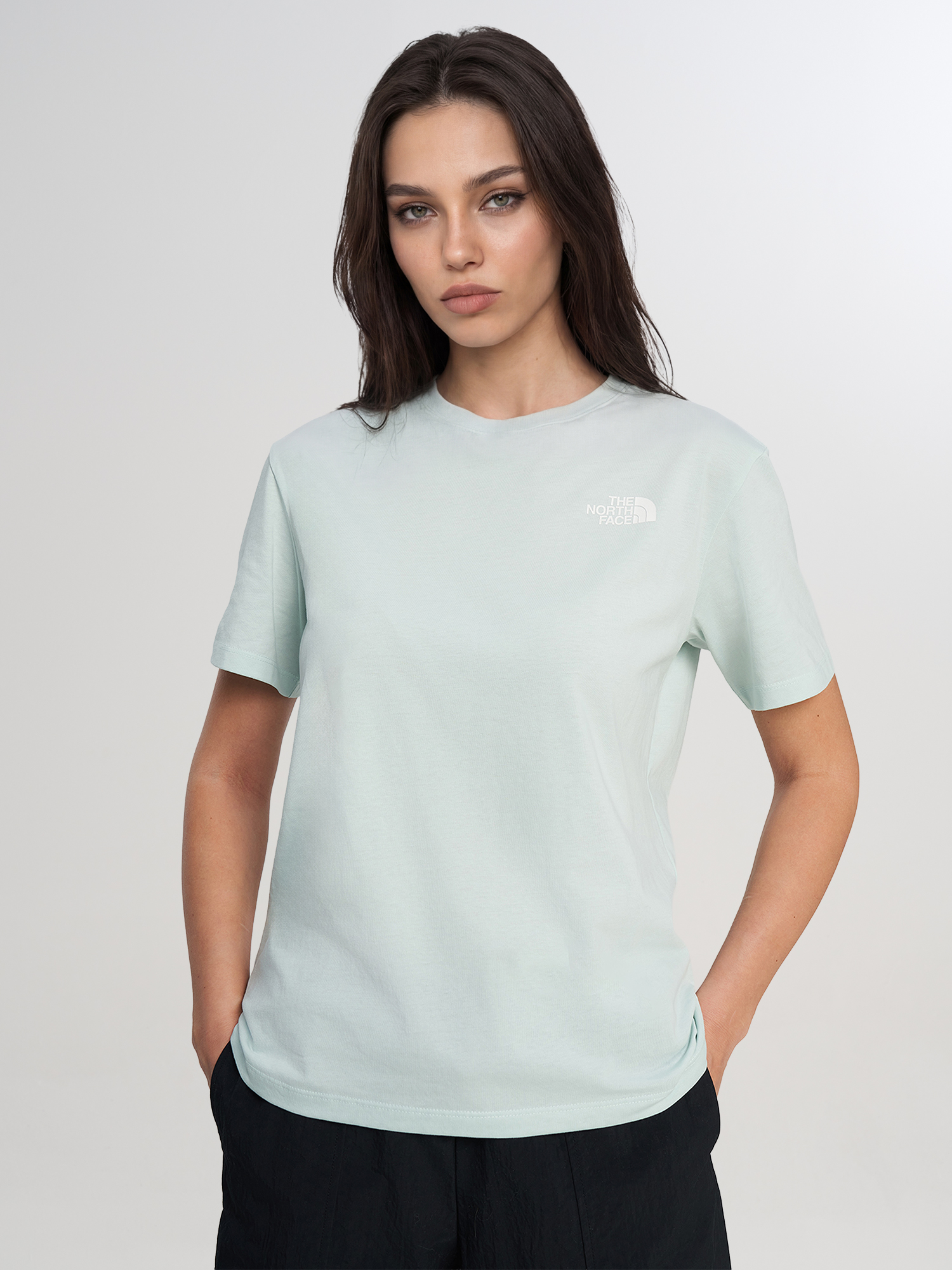 

Футболка женская The North Face Evolution Box Nse Relaxed, Голубой