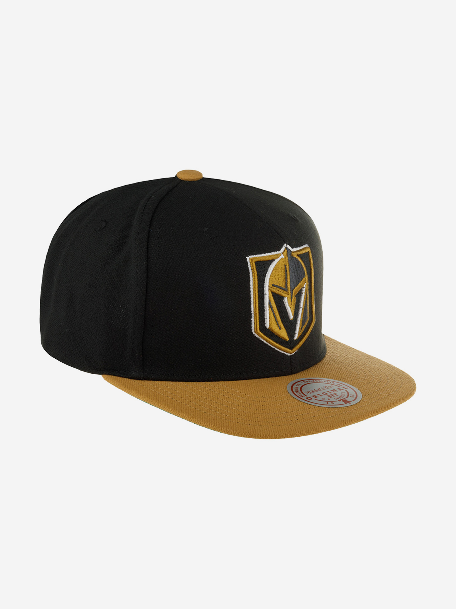 Бейсболка с прямым козырьком MITCHELL NESS 6HSSLR22462-VGKBKGD Vegas Golden Knights NHL (черный), Черный 59-306XDOXM4K-84, размер Без размера - фото 2