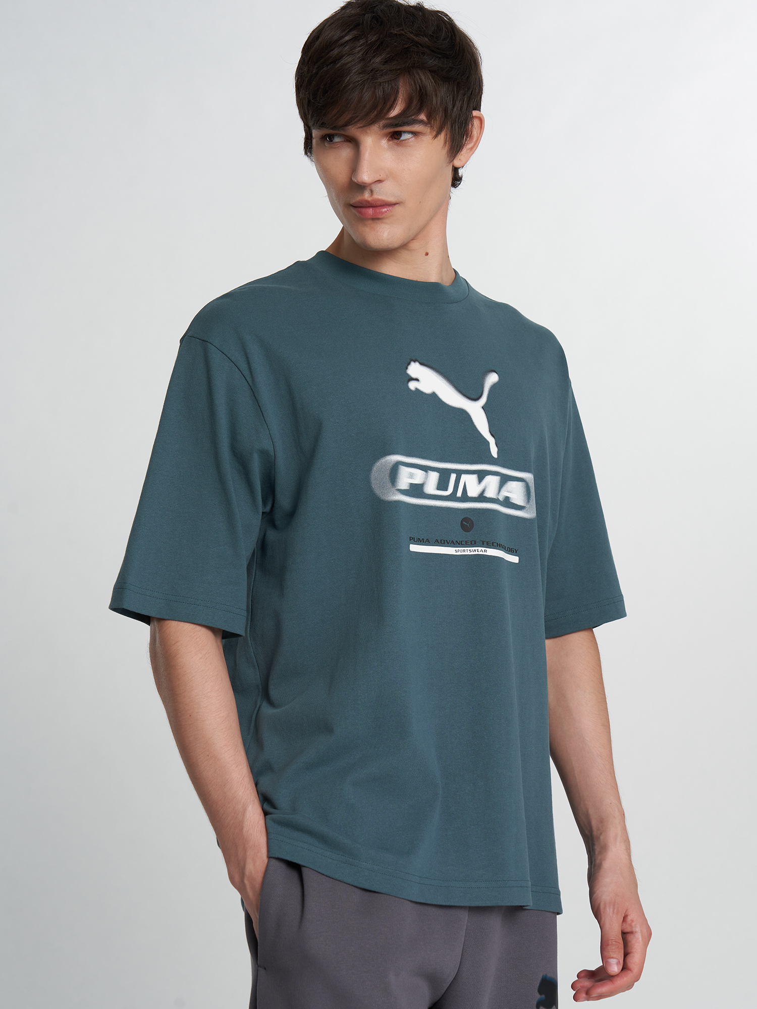 Футболка мужская PUMA Sport, Зеленый