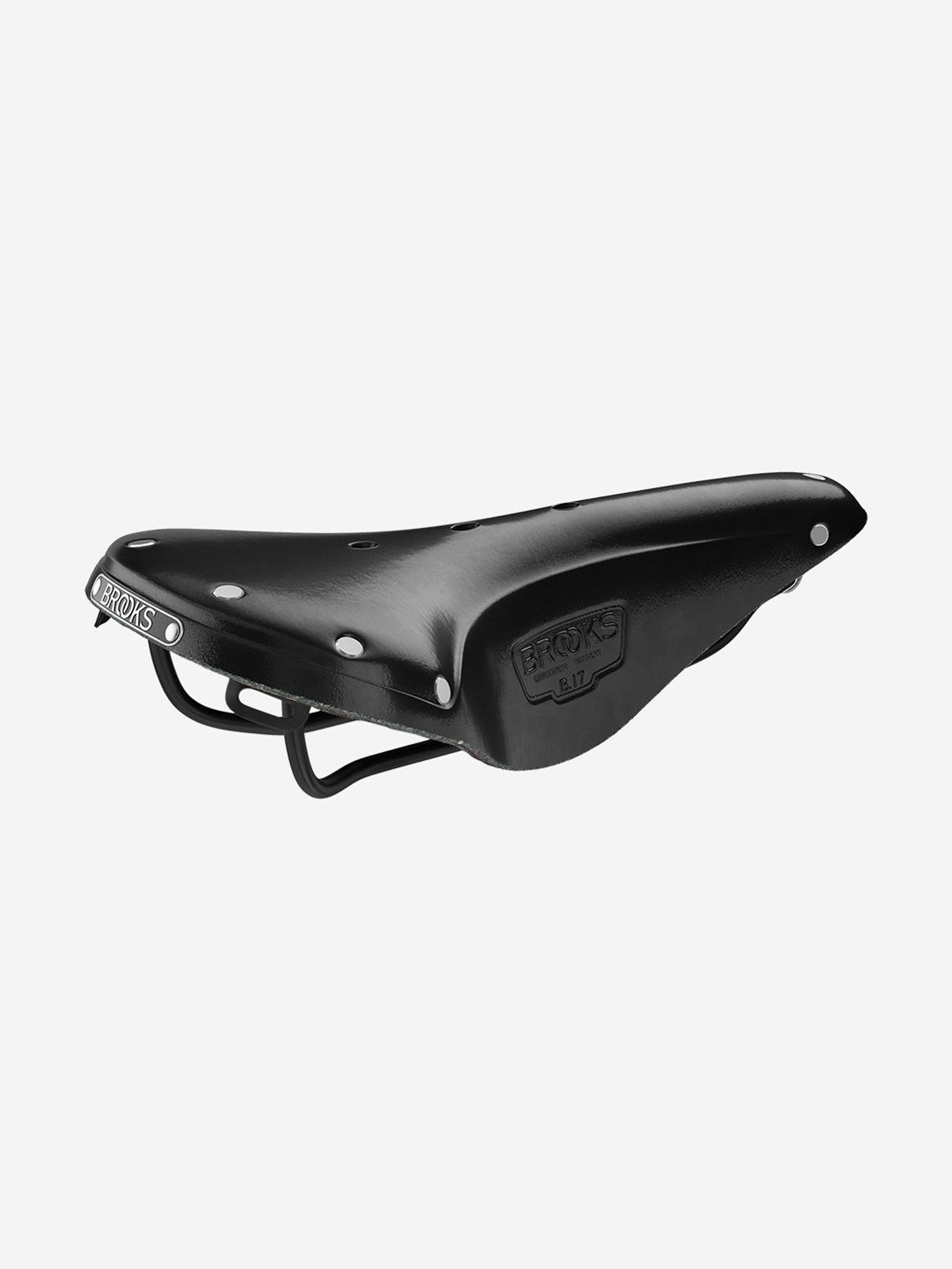 

Седло кожаное Brooks B17 Narrow Black (B214 A07202), Черный