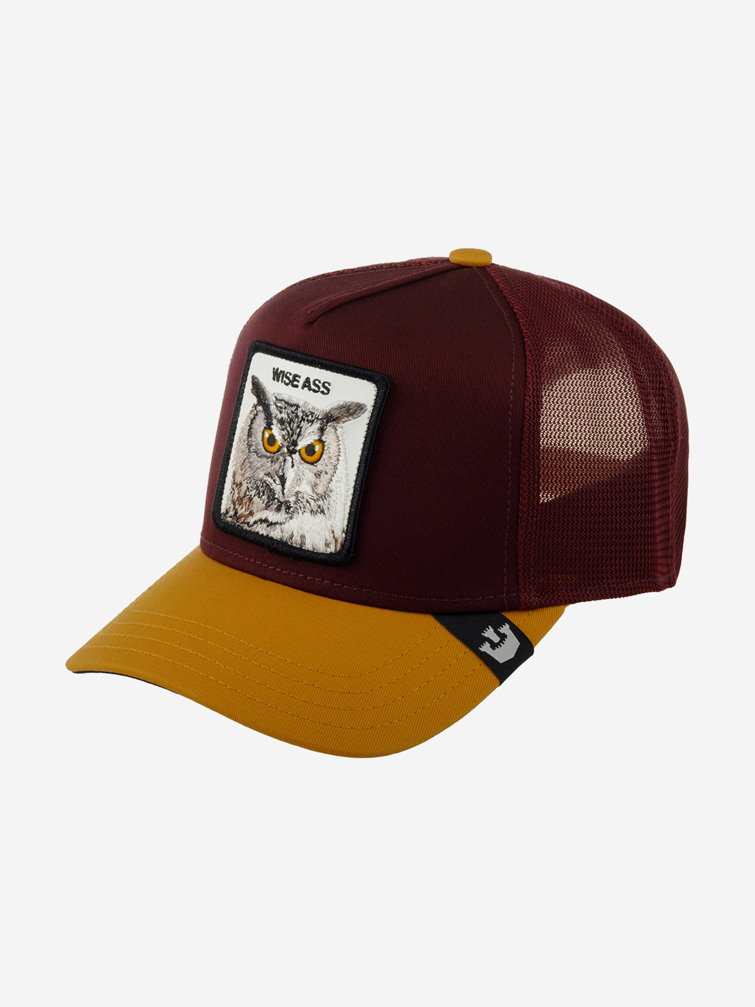 Изображение товара Бейсболка с сеточкой GOORIN BROTHERS 101-1337 бордовая рыжая стильная унисекс