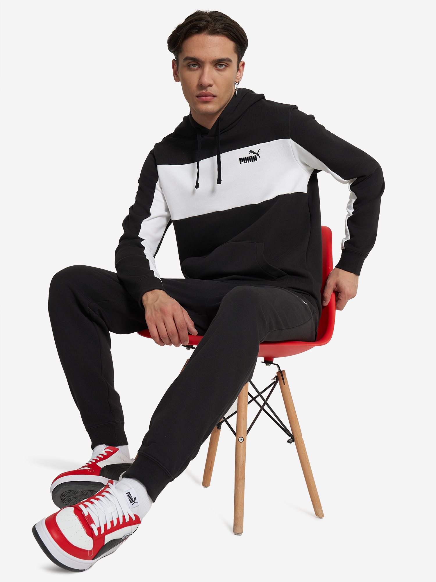 фото Худи мужское puma, черный