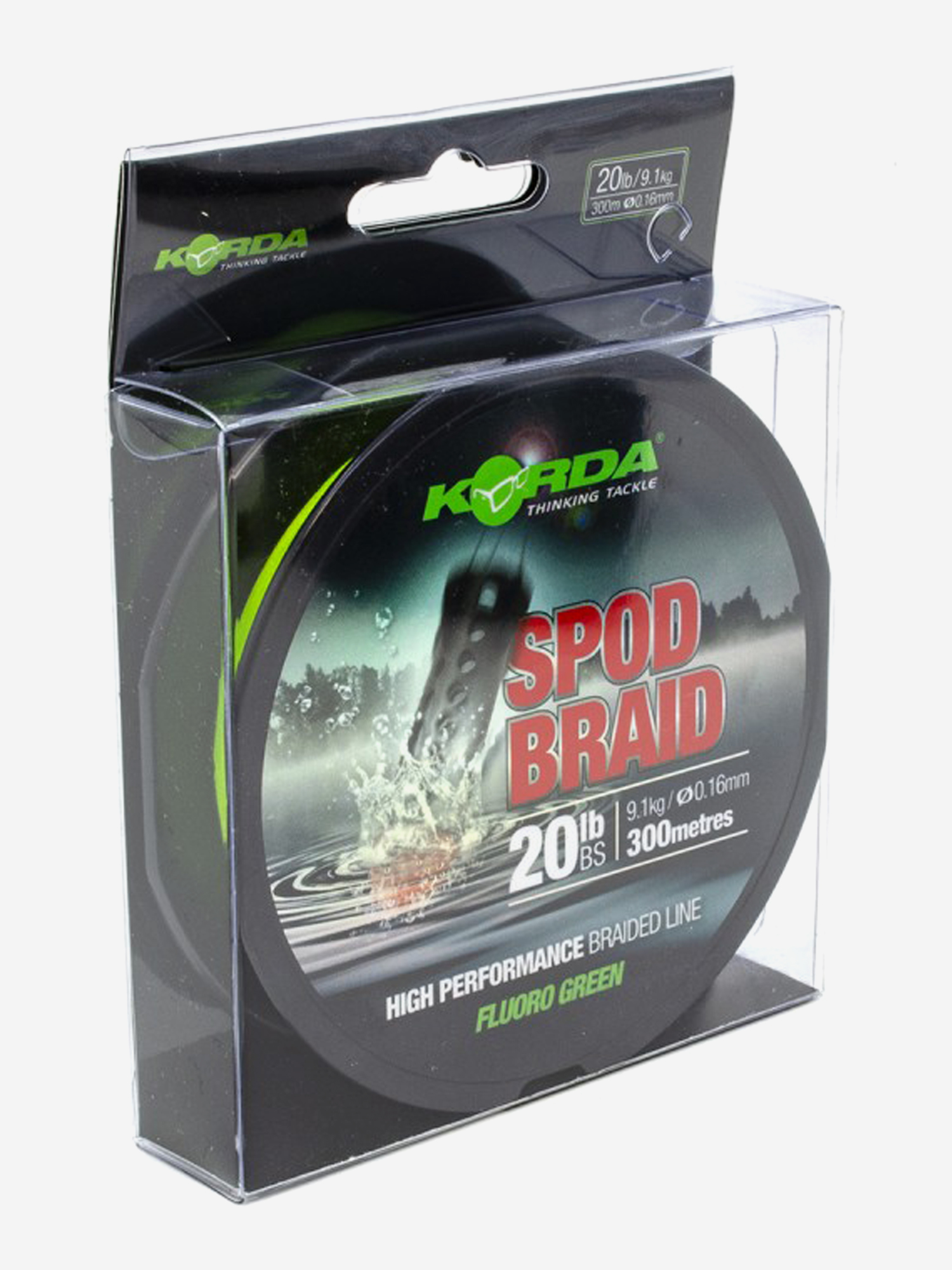Изображение товара Шнур KORDA Spod Braid 300м 20lb для карповой рыбалки
