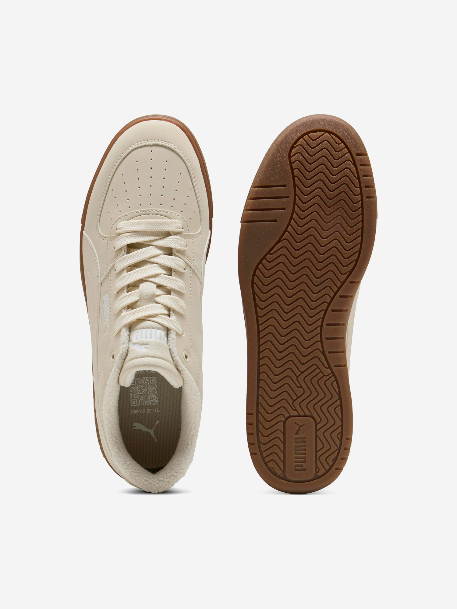 Кеды утепленные женские PUMA Caven III Wtr, Бежевый 4