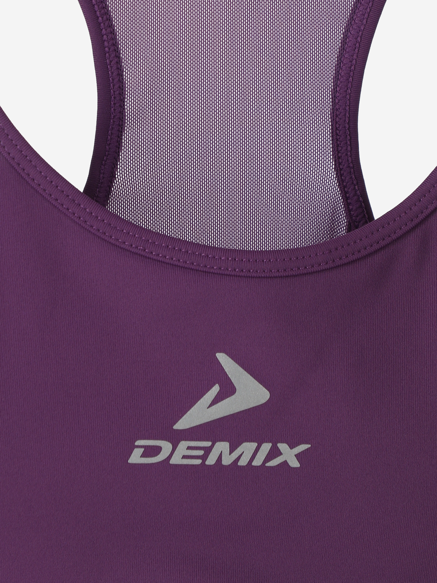 Спортивный топ бра Demix ActiveMove Urban Mesh Back, Фиолетовый 122307DMX-P3, размер RUS 44 | EUR S/36 - фото 8