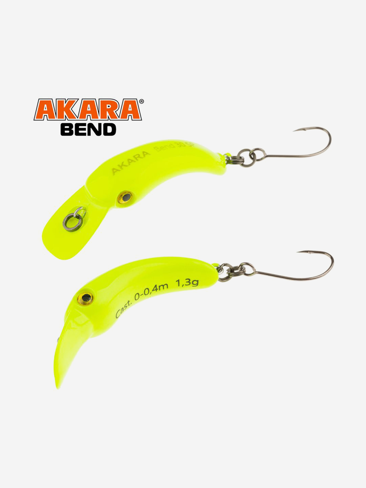 Изображение товара Воблер Akara Bend 40SP минноу суспендер на форель 3гр A-203