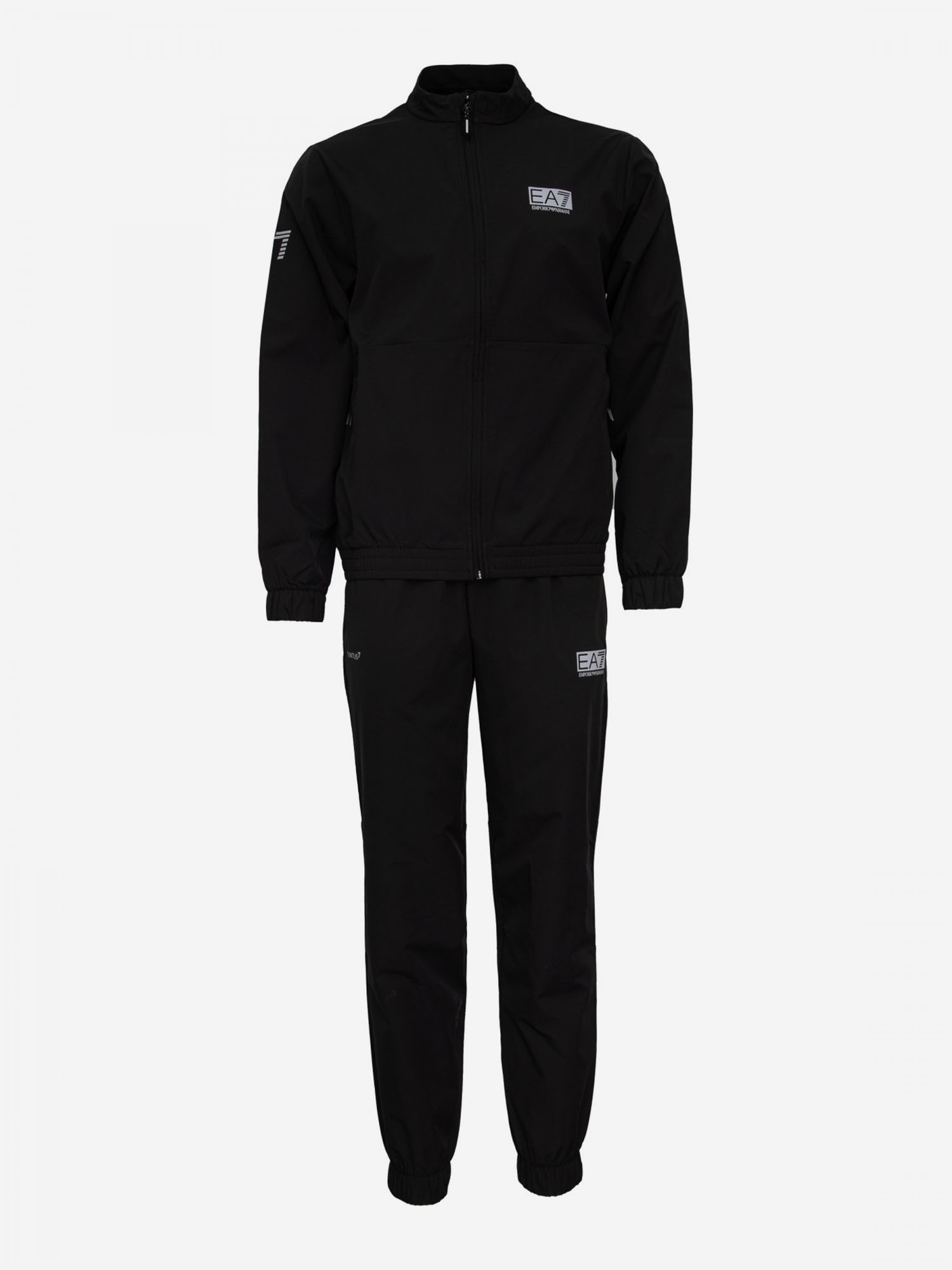 Костюм мужской EA7 Tracksuit, Черный костюм мужской ea7 tracksuit синий