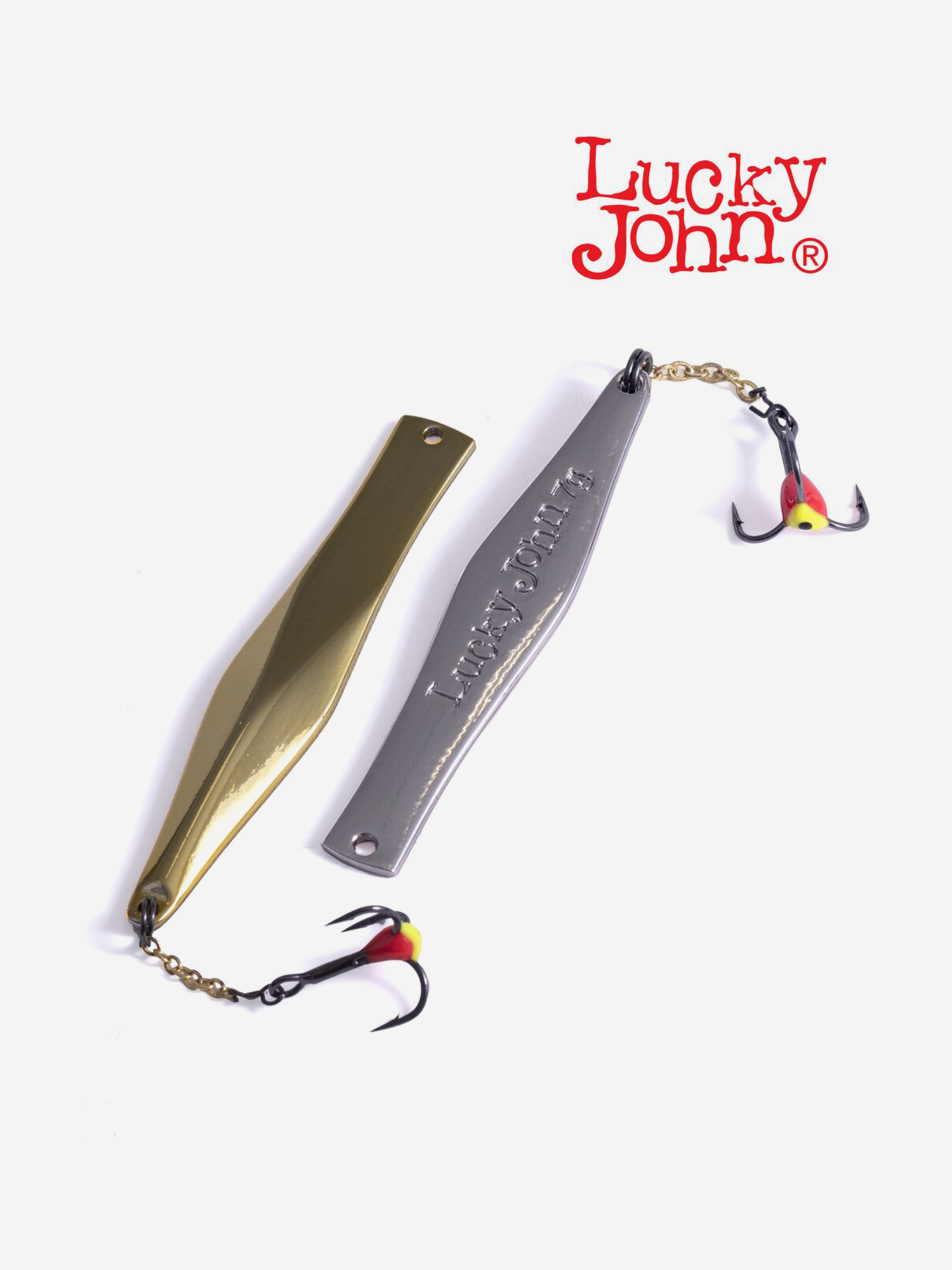 Изображение товара Lucky John KALOMIES 60мм GS - вертикальная блесна с цепочкой