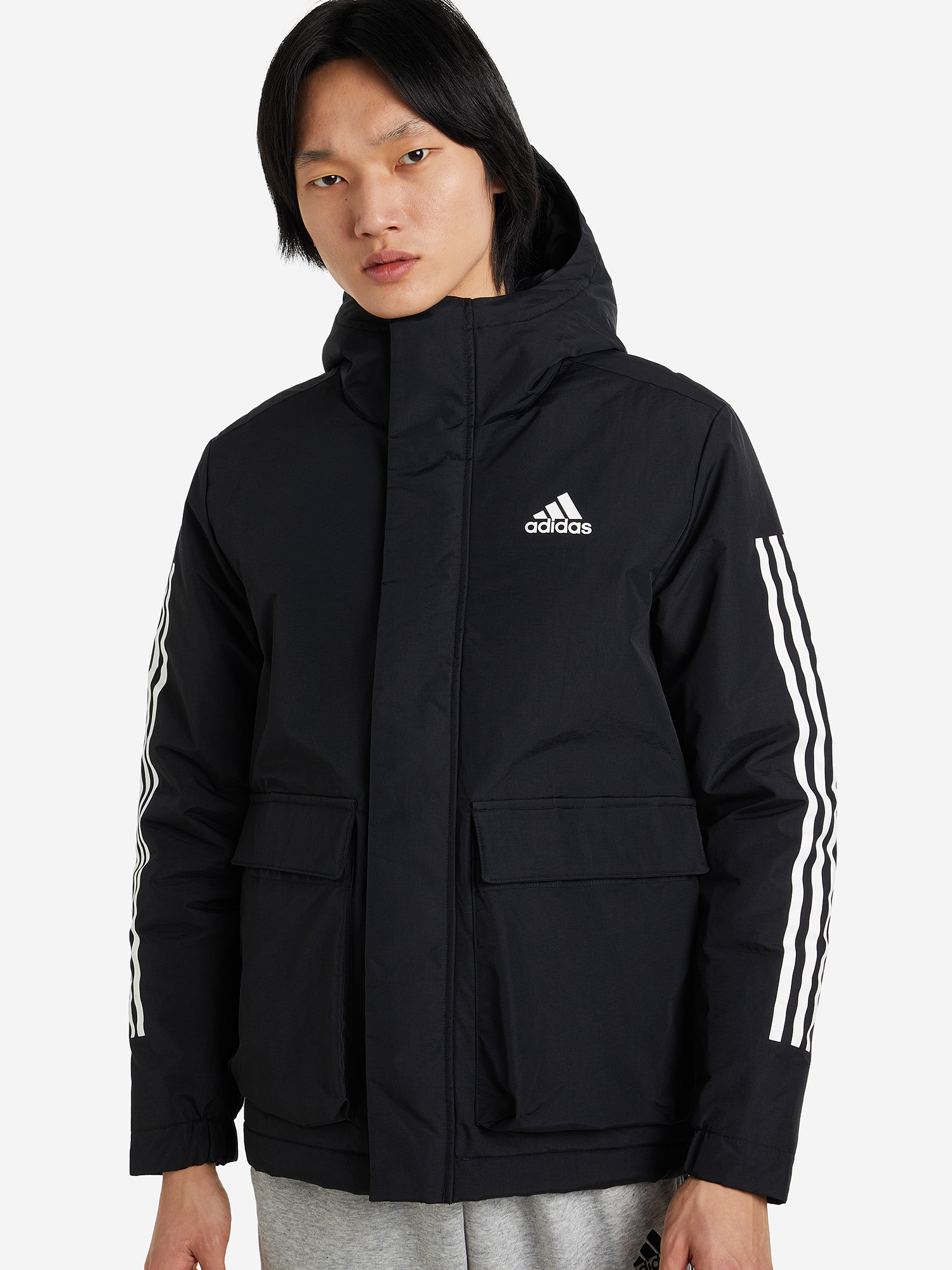 

Куртка утепленная мужская adidas Utilitas 3-Stripes, Черный